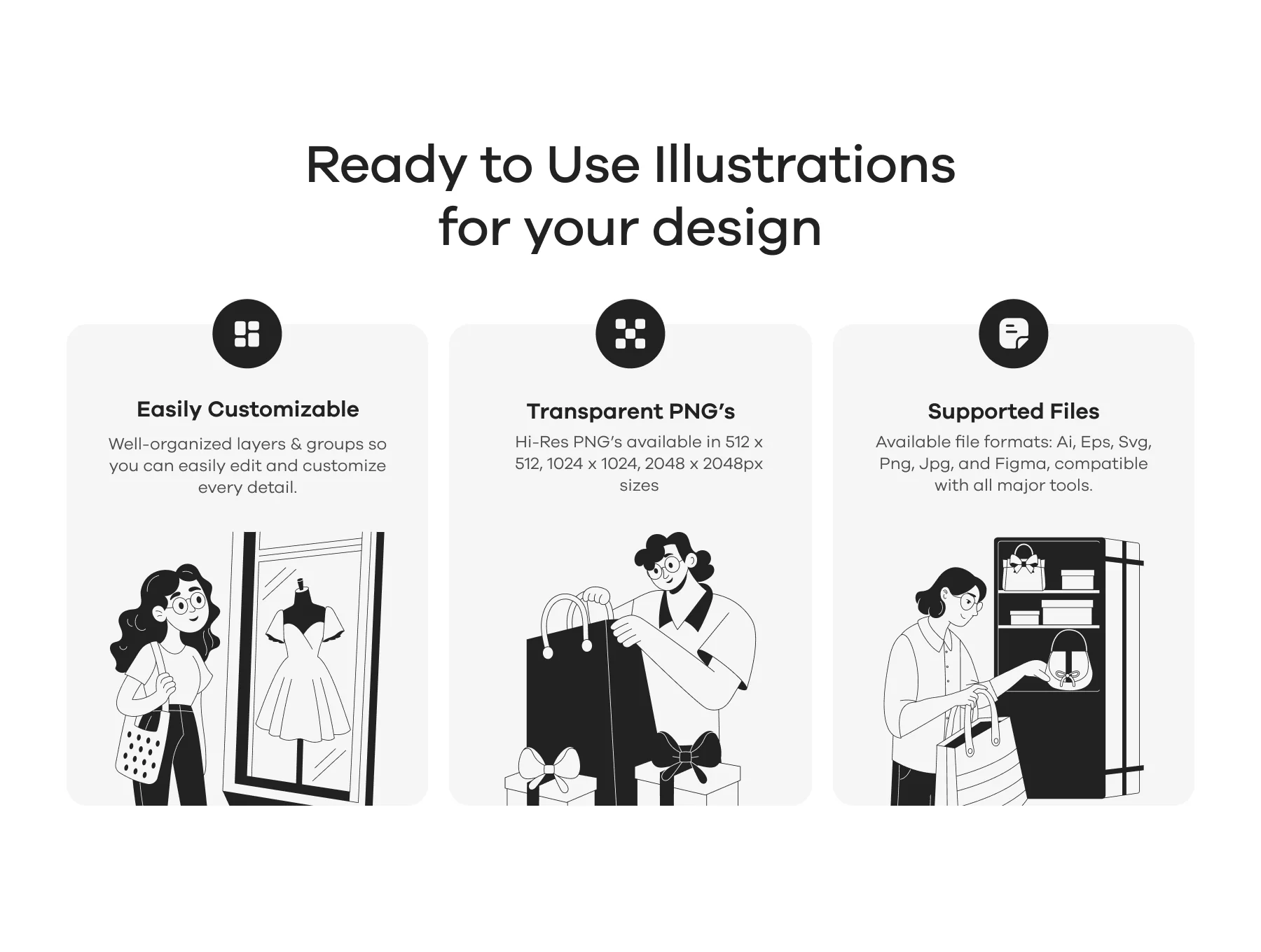Shopping Illustration Art 2