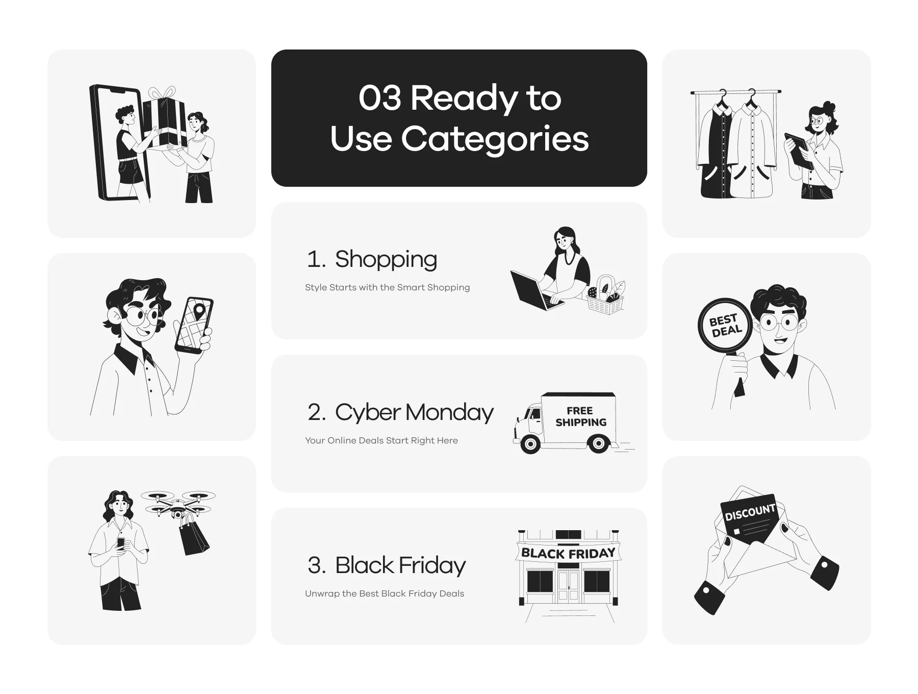 Shopping Illustration Art 5