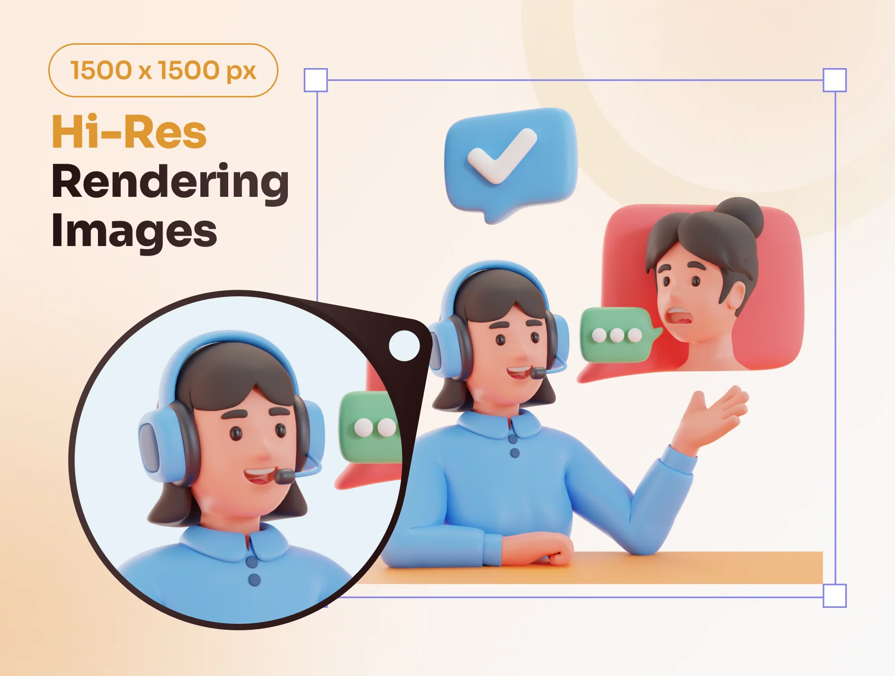 Shoppy - E-Commerce 3D Characters 4
