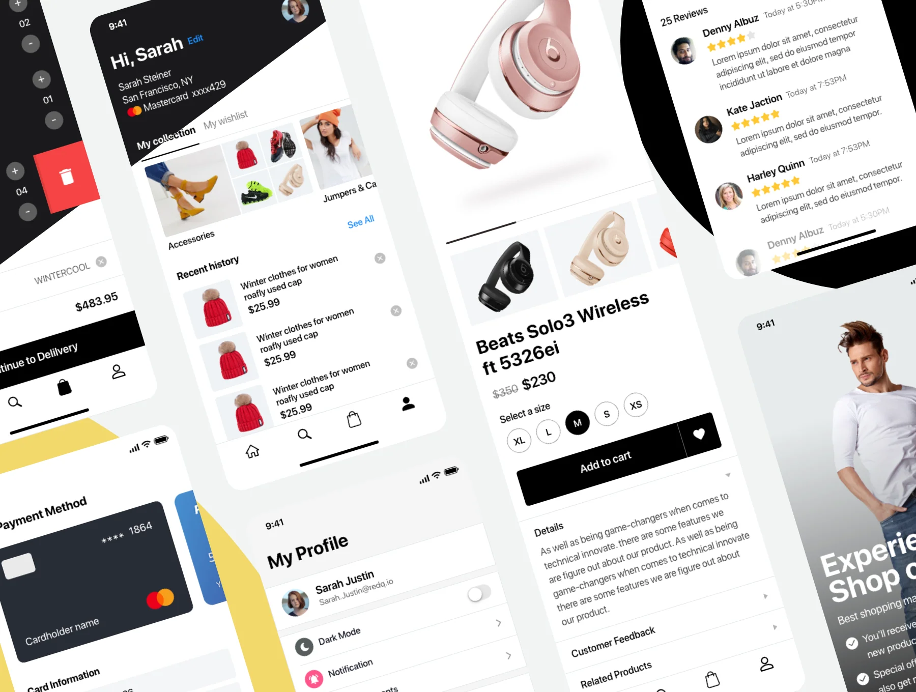 Shoppy E-Commerce Mobile UI Kit 6