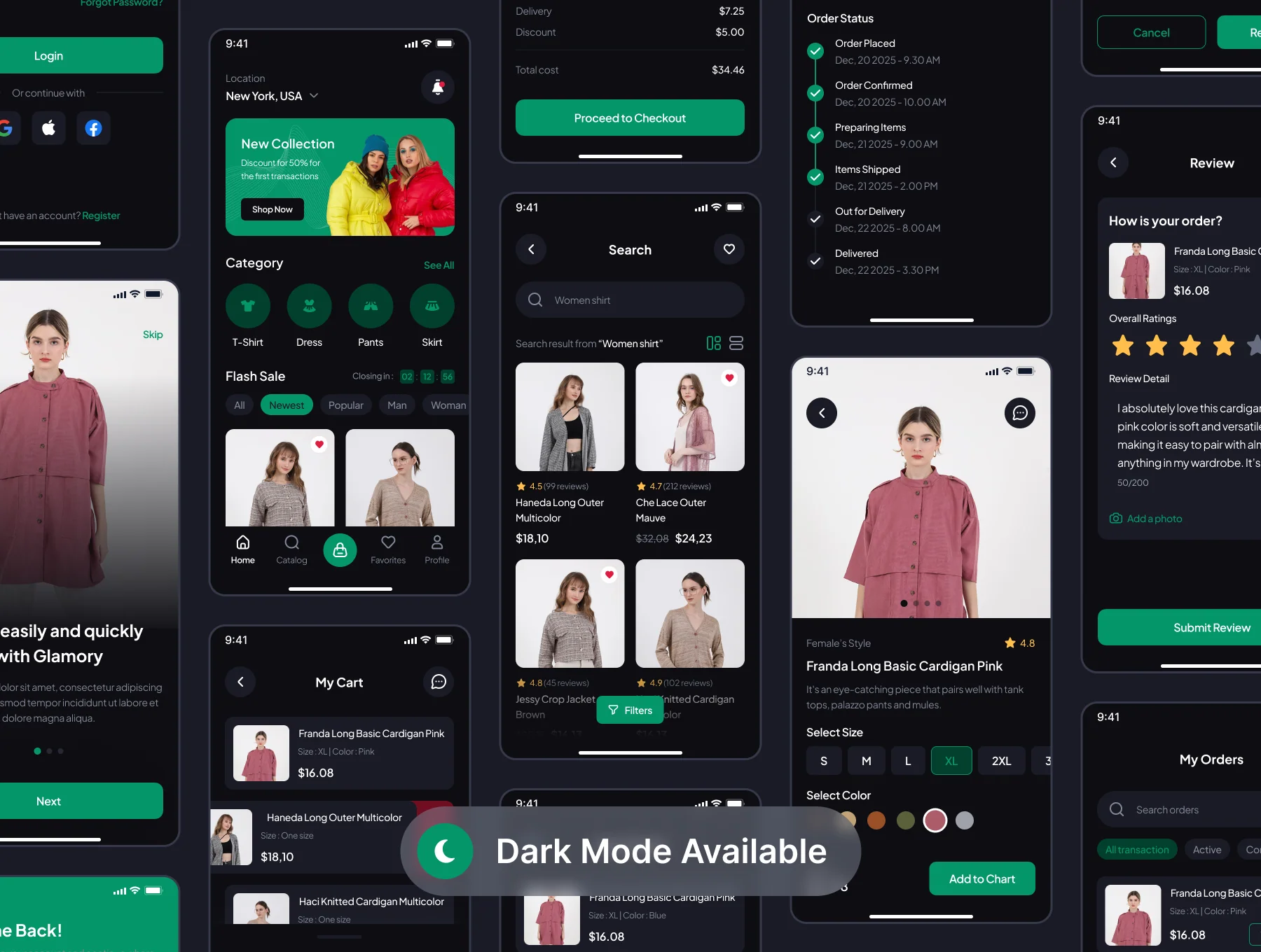 ShopX - eCommerce Mobile App UI Kit 6