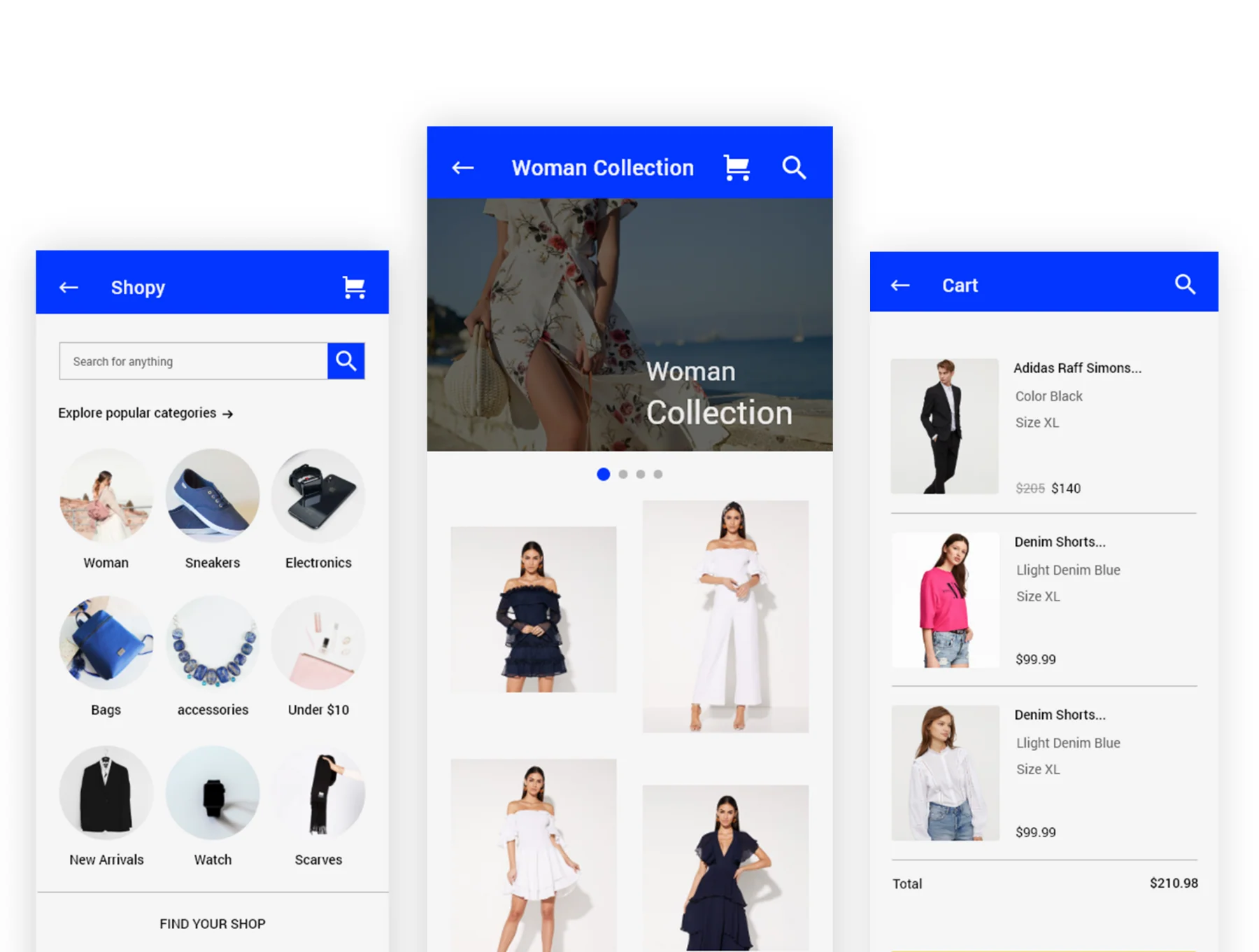Shopy Ui kit 2