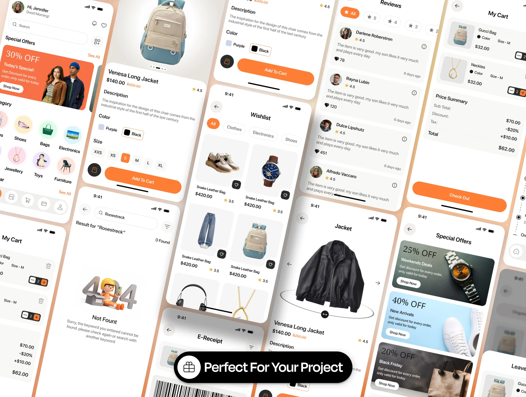 Shopzen – E-Commerce App UI Kit 3