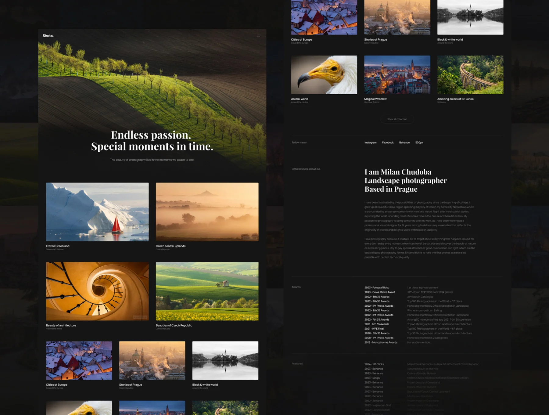 Shots — The Ultimate Template for Photographers 2