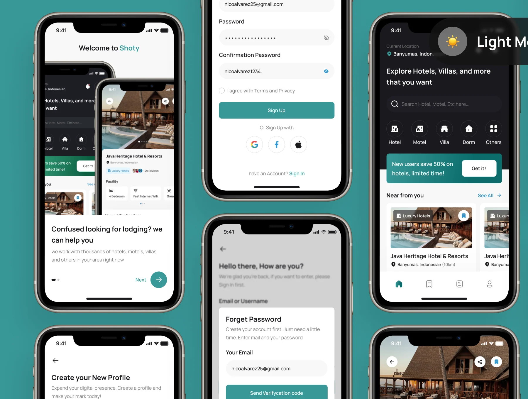 Shoty - Booking Hotel & Lodging App for Mobile UI Kit 3