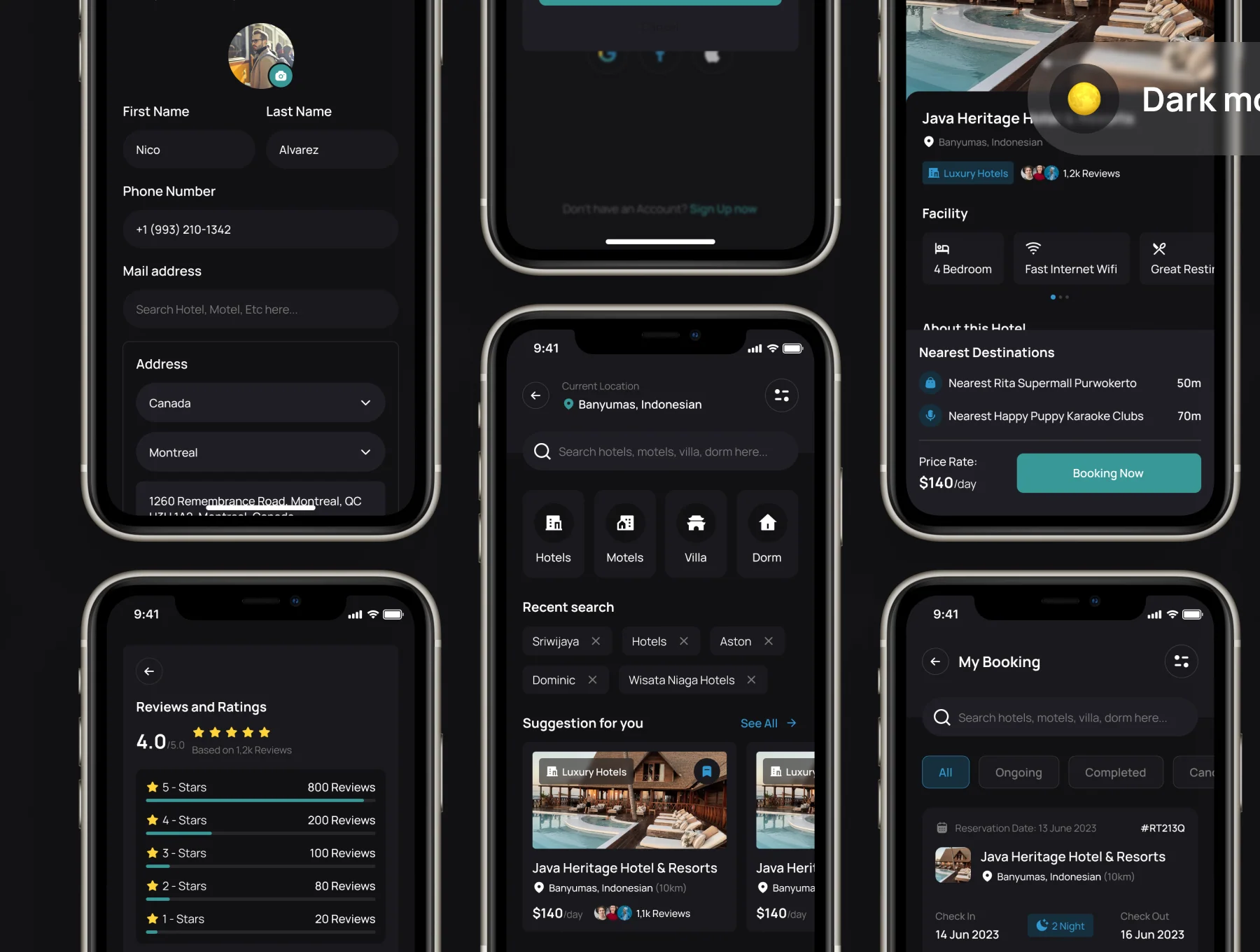 Shoty - Booking Hotel & Lodging App for Mobile UI Kit 5