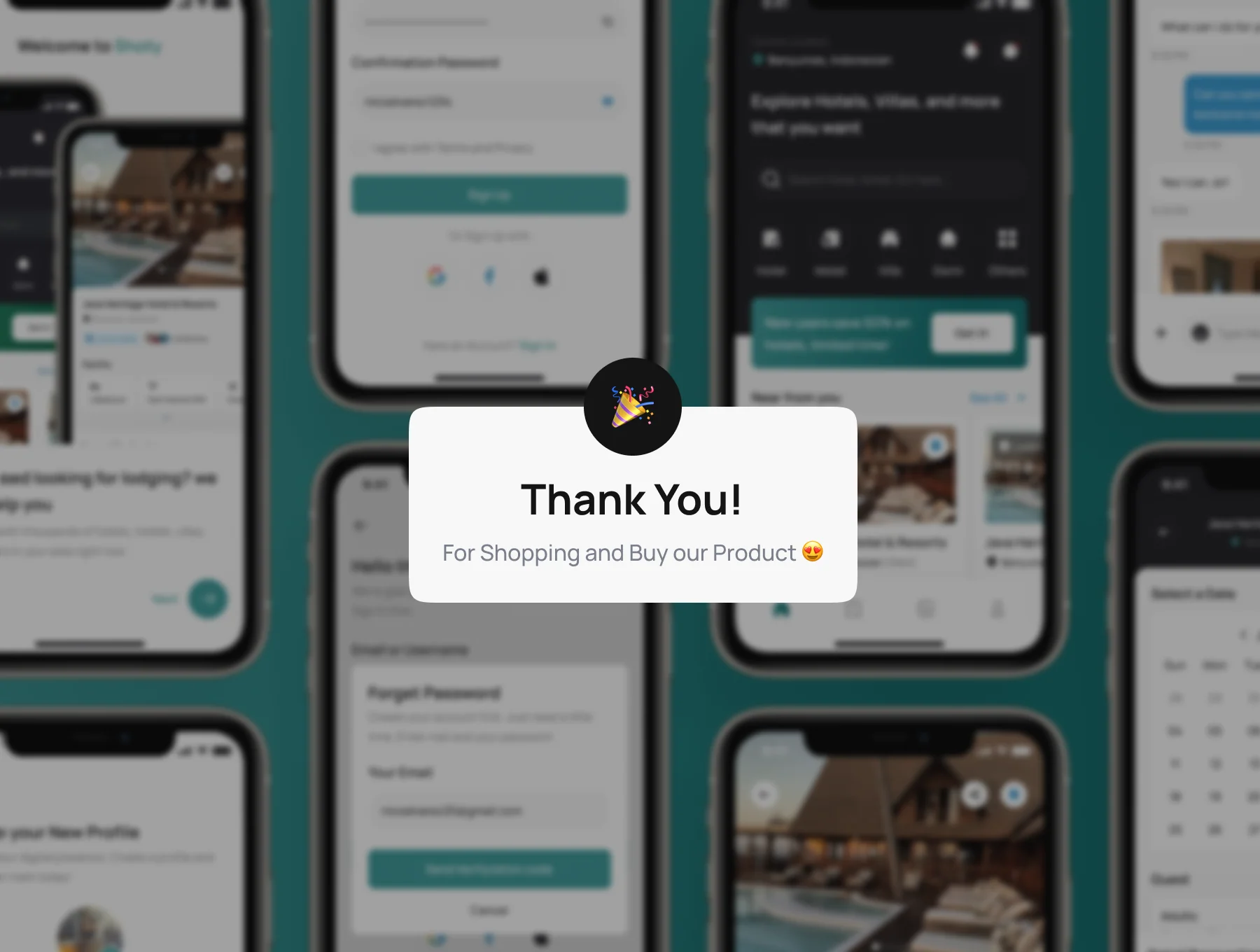 Shoty - Booking Hotel & Lodging App for Mobile UI Kit 8