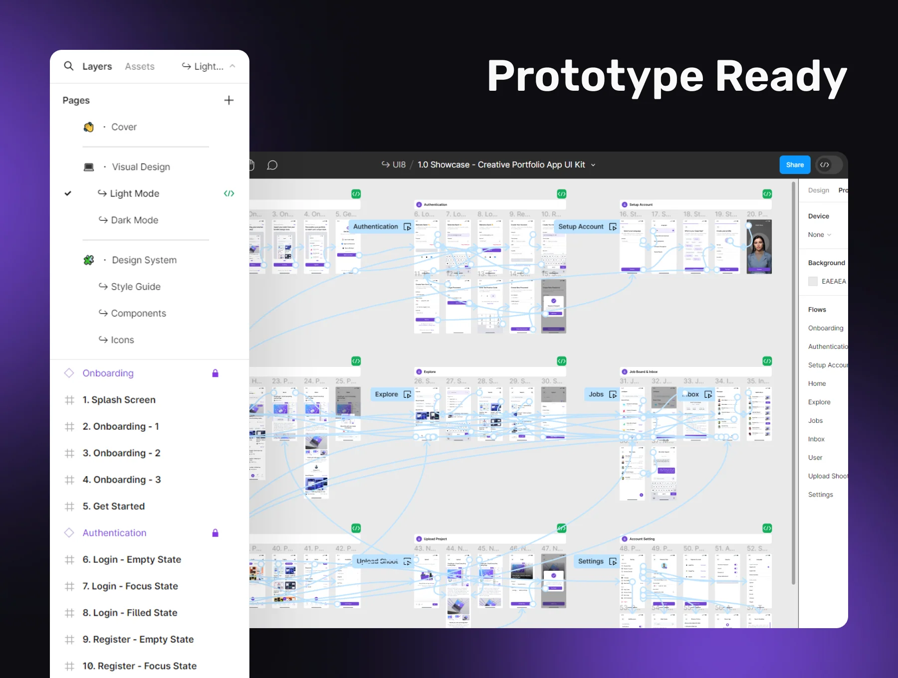 SHOWCASE - Creative Portfolio Mobile App UI Kit 4