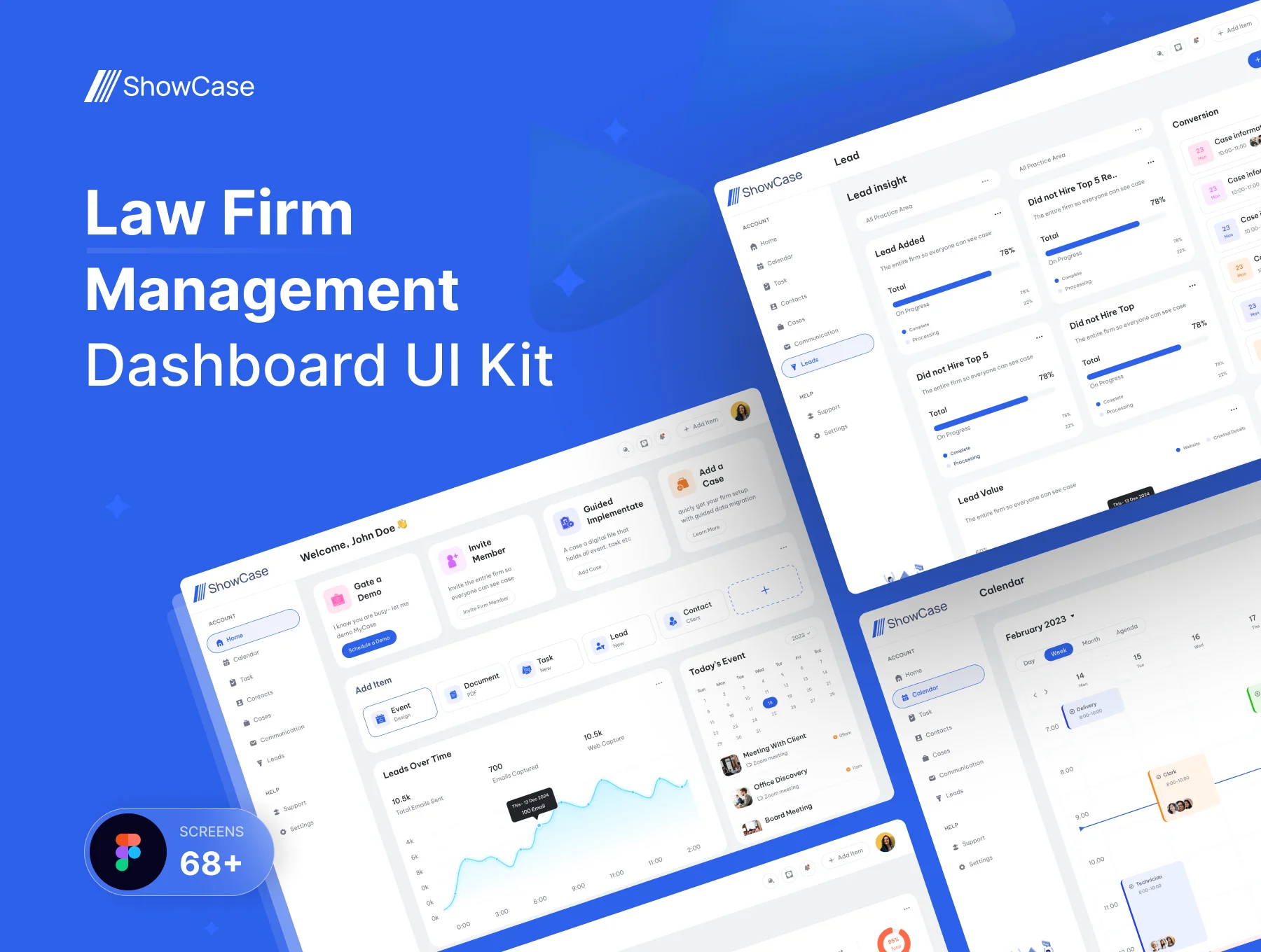 ShowCase - Law Firm Dashboard UI KIT