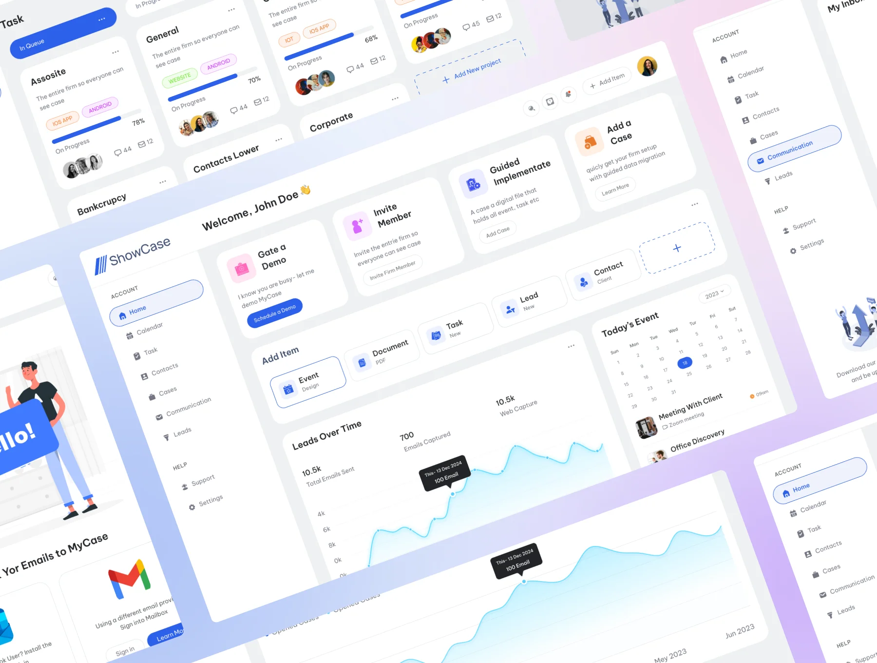 ShowCase - Law Firm Dashboard UI KIT 3