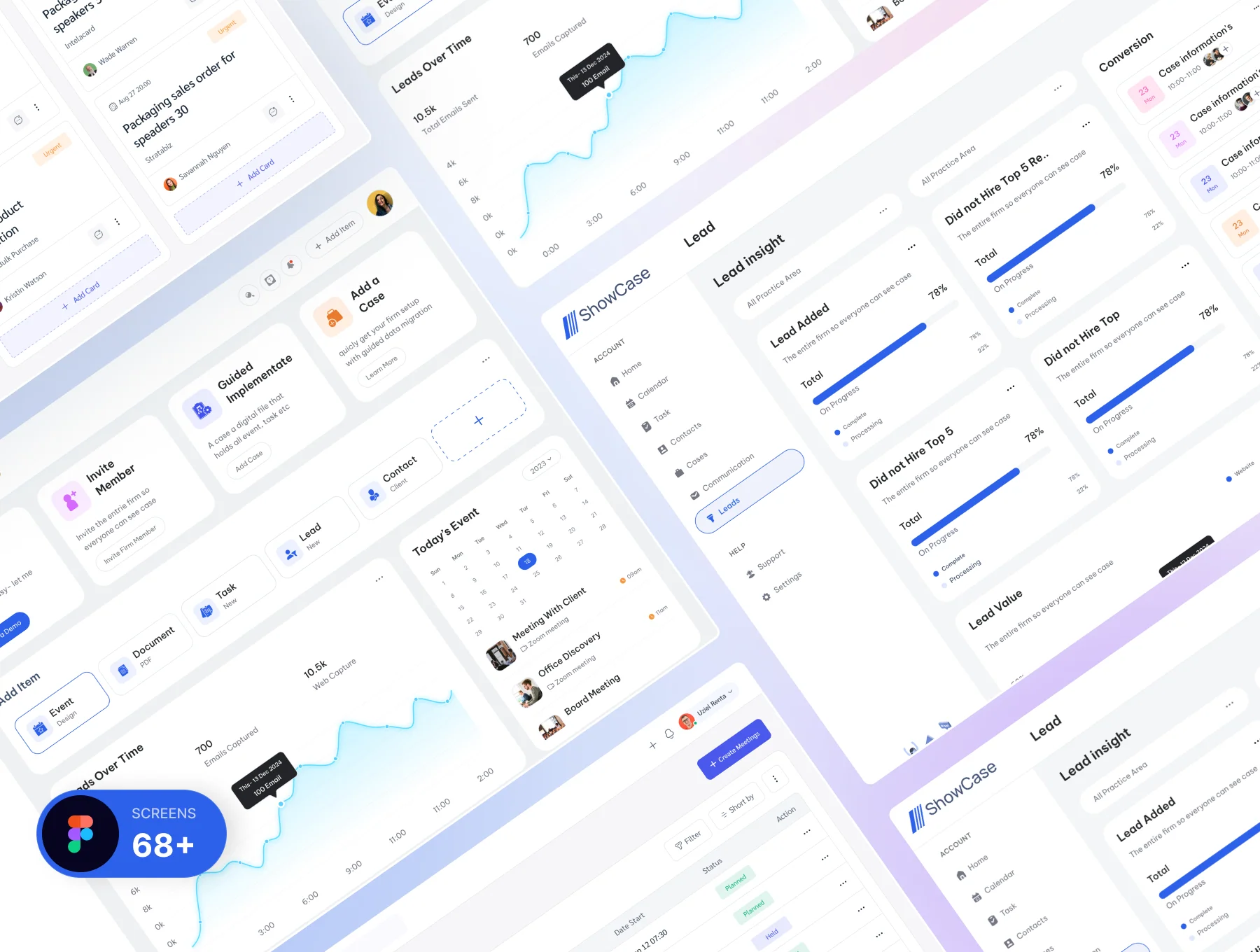 ShowCase - Law Firm Dashboard UI KIT 6