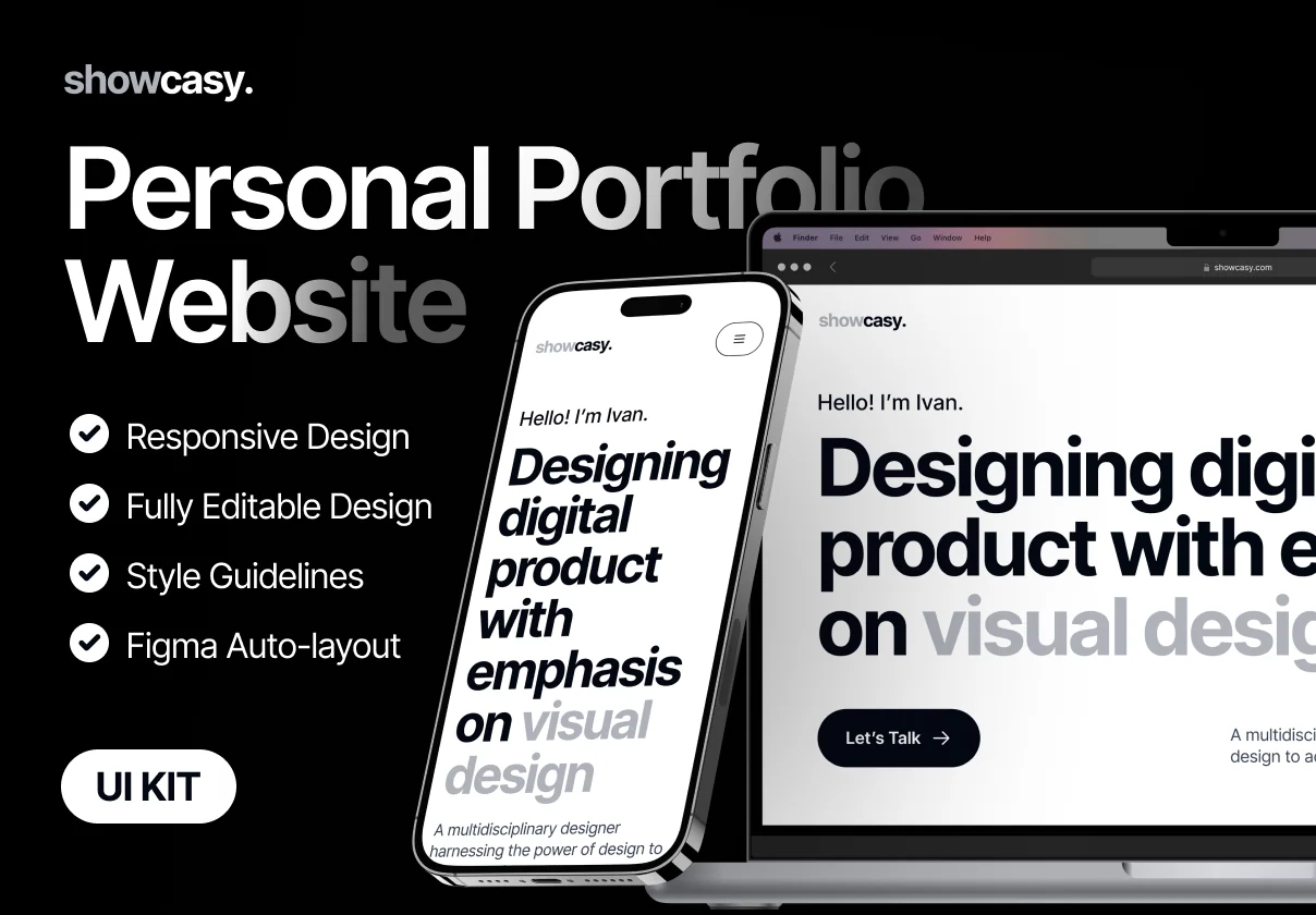 Showcasy - A Personal Portfolio Website