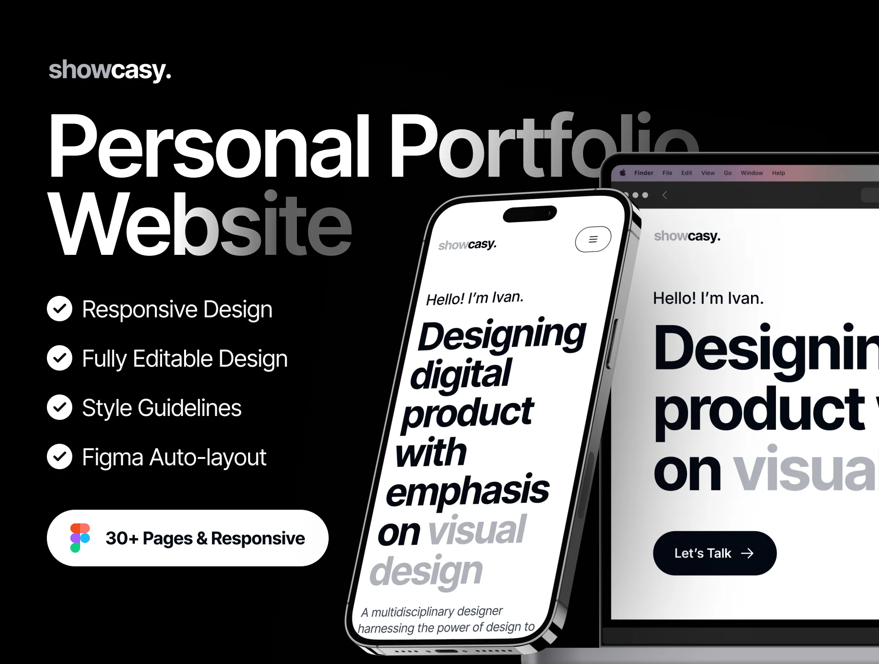 Showcasy - A Personal Portfolio Website