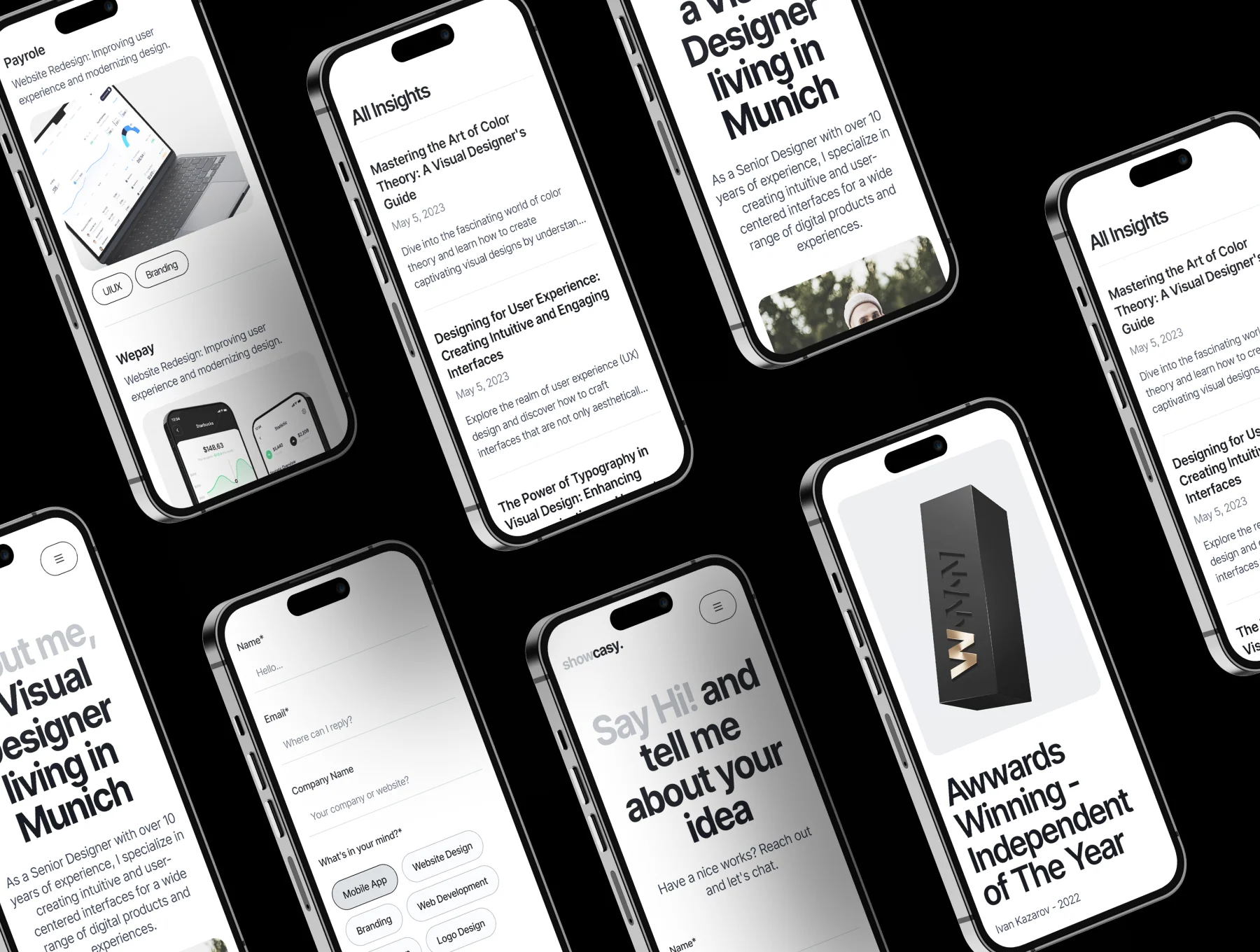 Showcasy - A Personal Portfolio Website 7