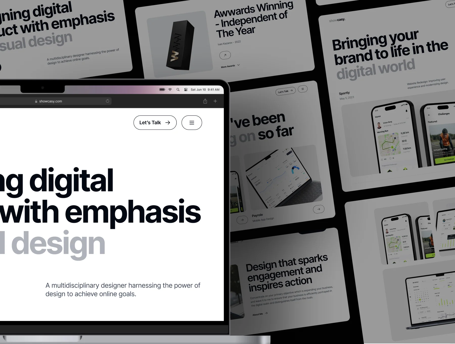 Showcasy - Portfolio Framer Template 2