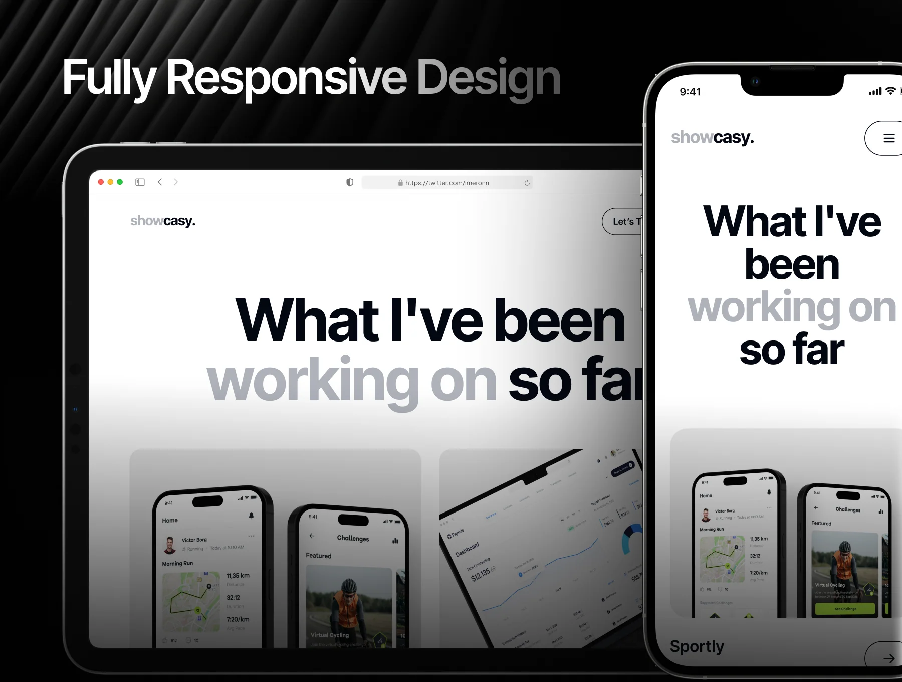 Showcasy - Portfolio Framer Template 6