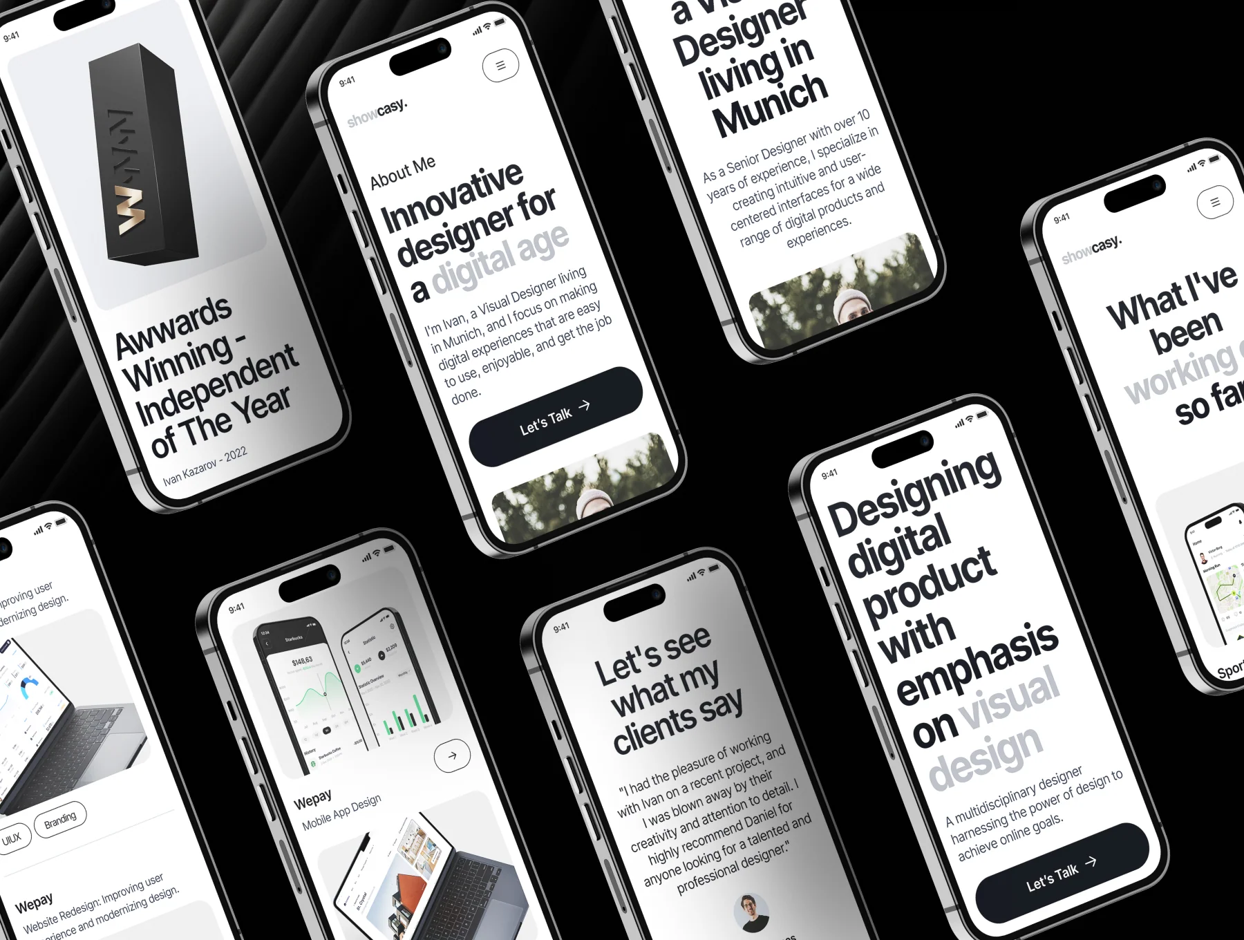 Showcasy - Portfolio Framer Template 7