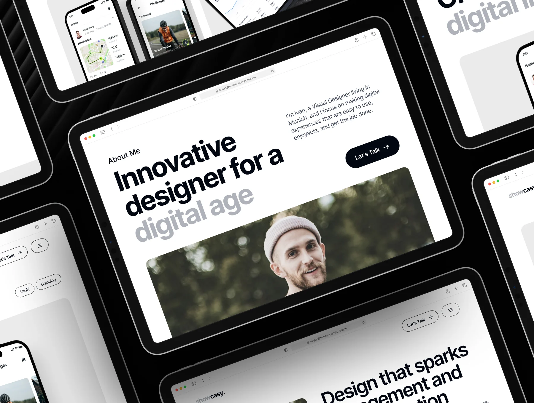 Showcasy - Portfolio Framer Template 8
