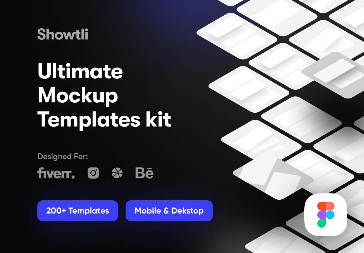 Showtli - Ultimate Smart Mockup Templates Kit