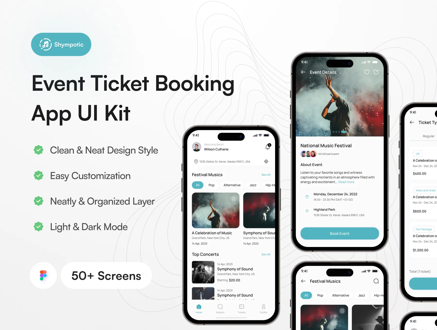 Shympotic-Event Ticket Booking App