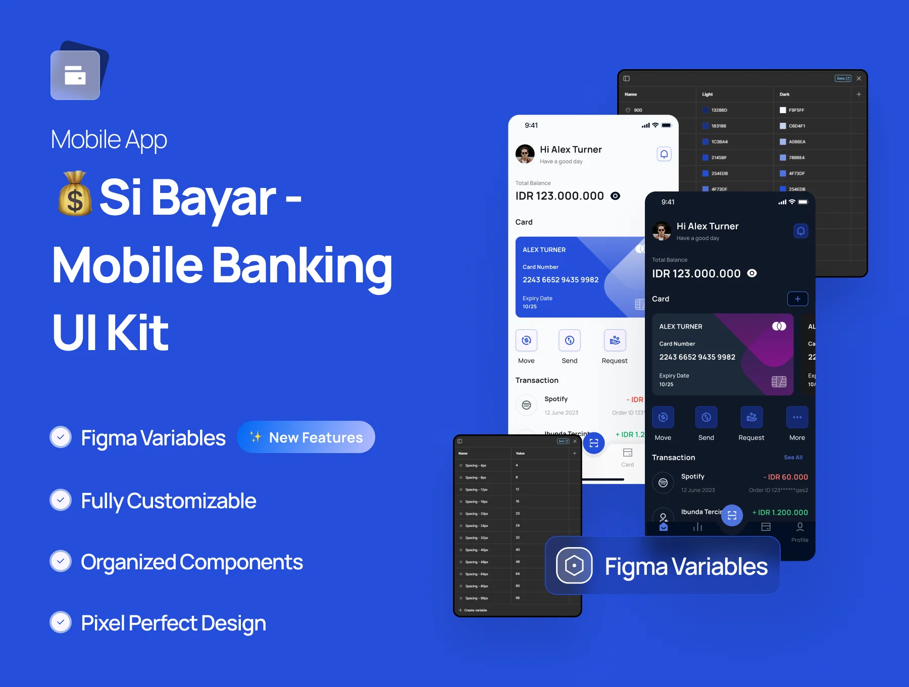 💰Si - Bayar - Mobile Banking UI Kit