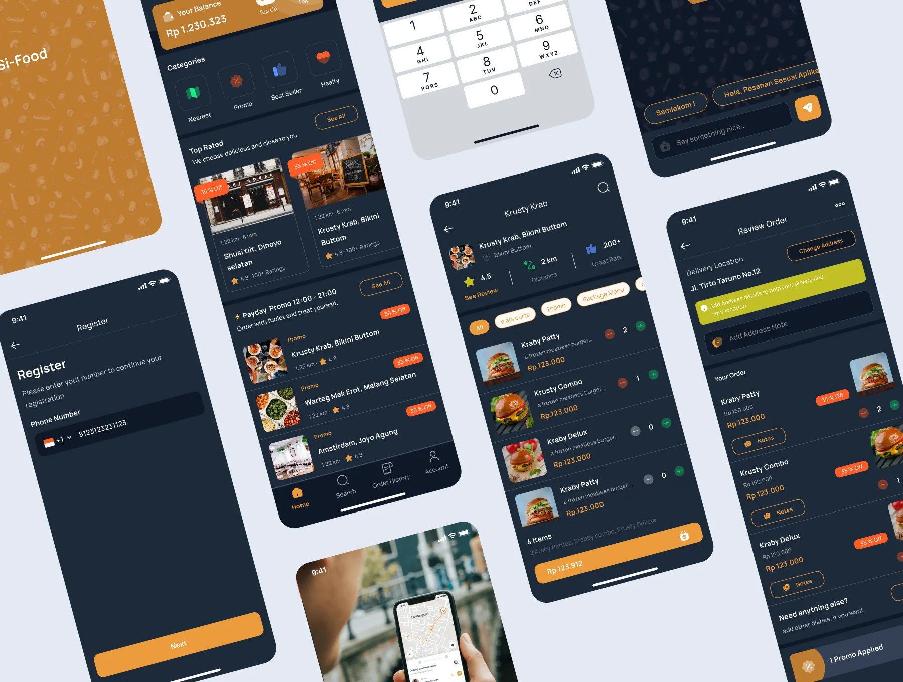 Si-Food - Food Delivery UI Kit 6