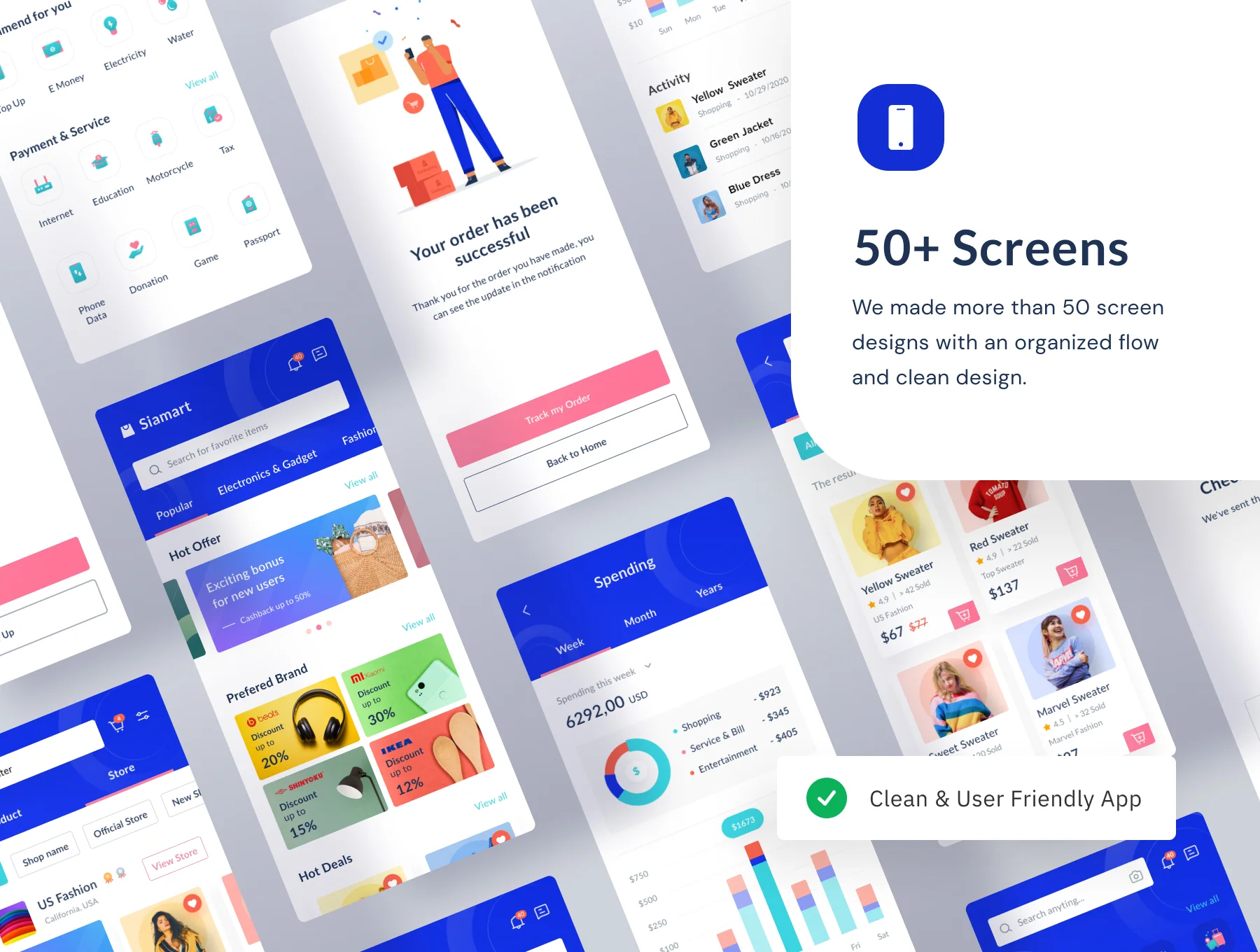 Siadagang Ecommerce UI kit 2