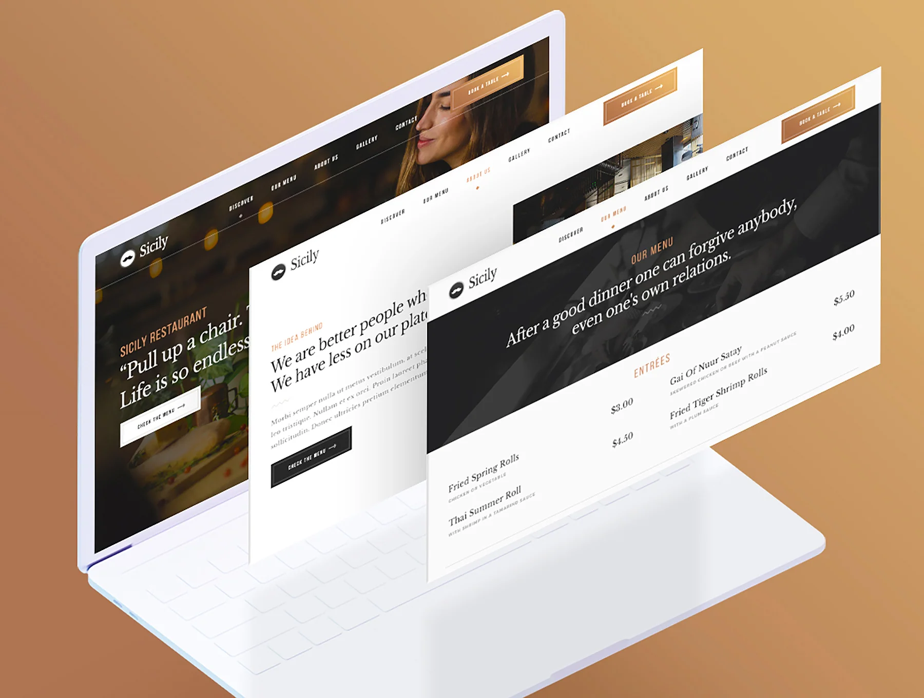 Sicily - Restaurant Website Template 10