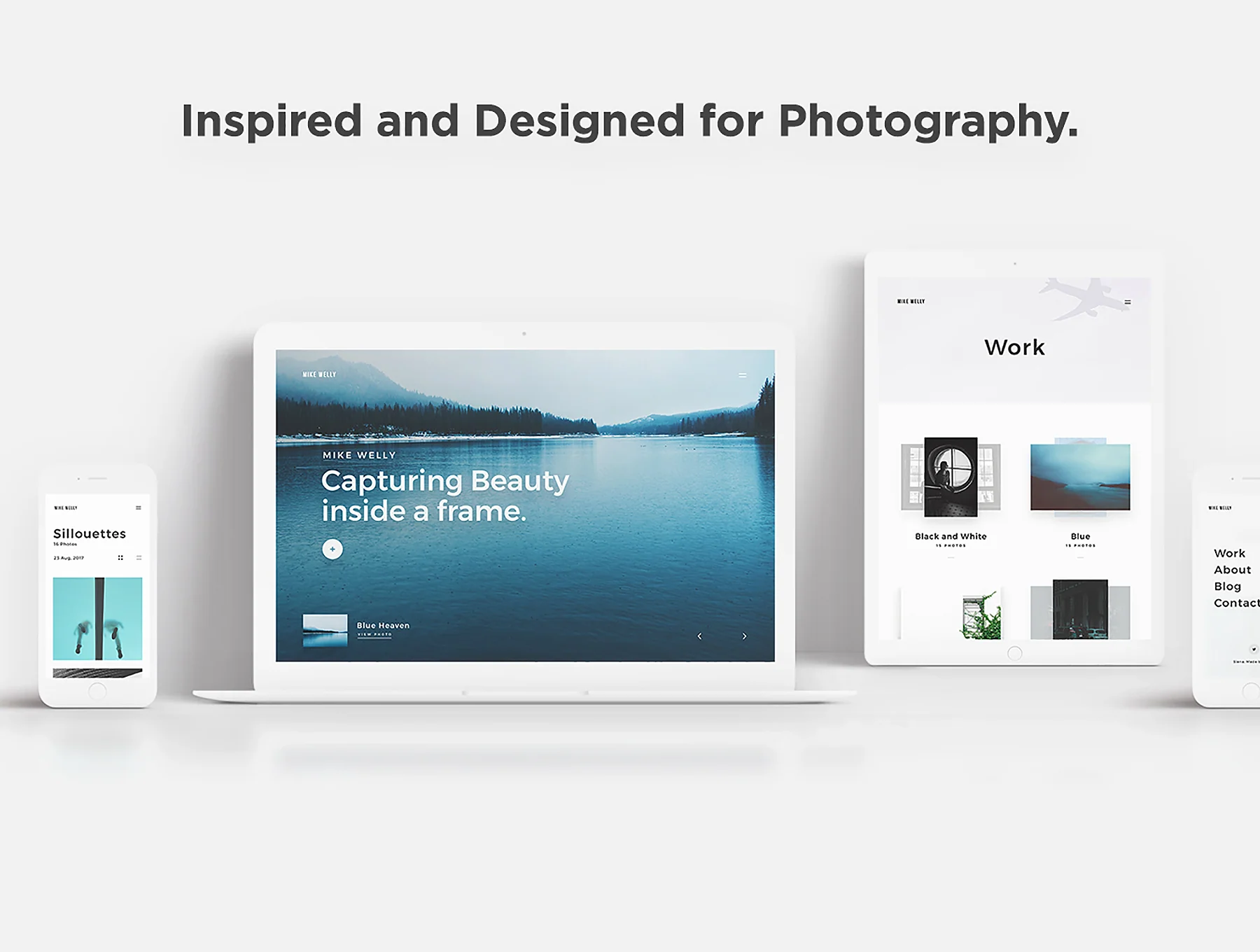 Siena - Photography Website Template 2