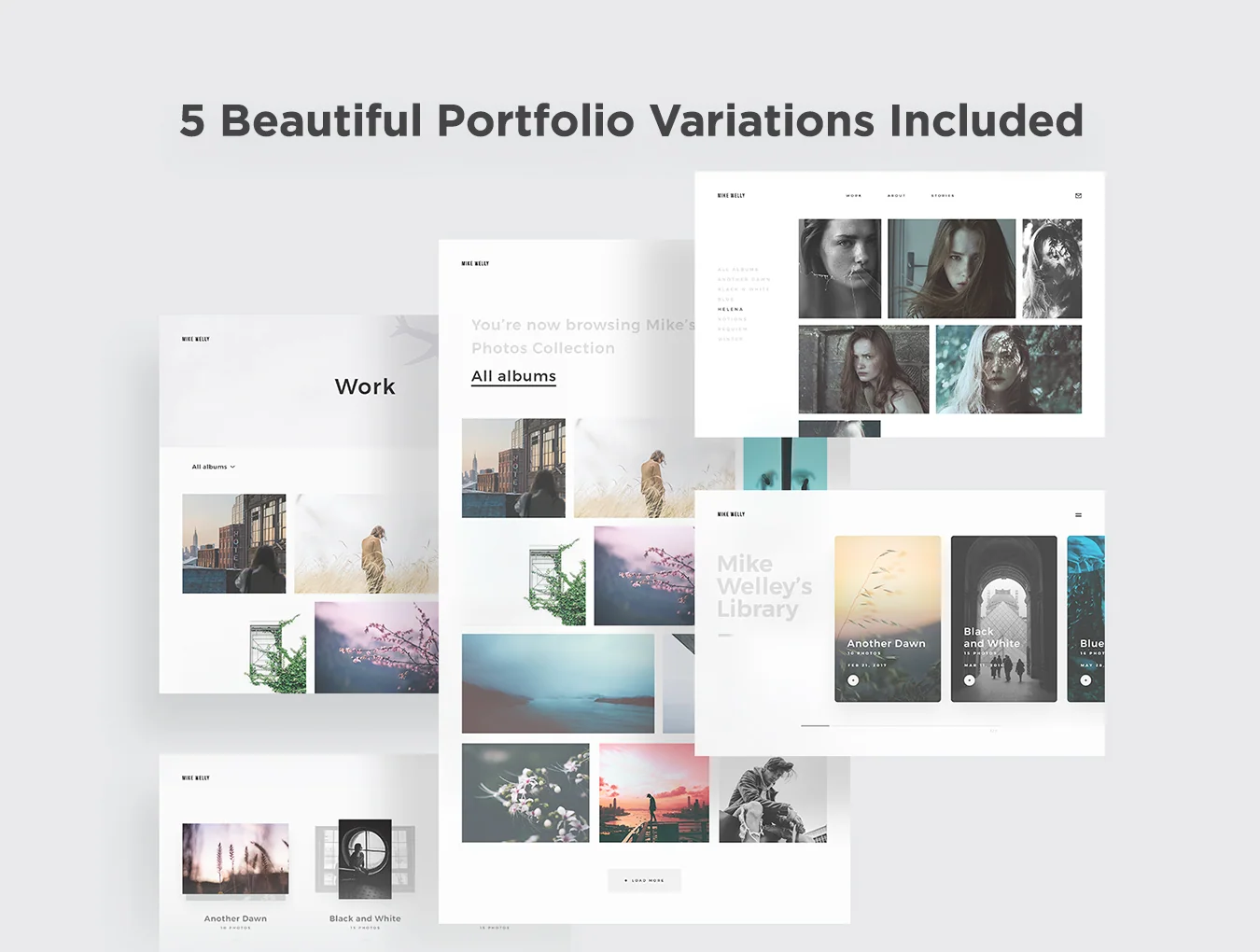 Siena - Photography Website Template 3