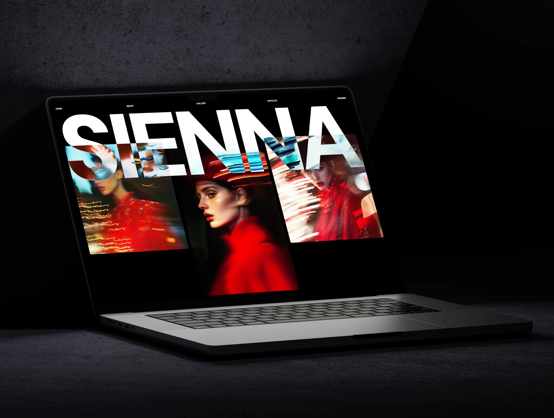 Sienna - A Sleek Portfolio for Photographer & Creatives