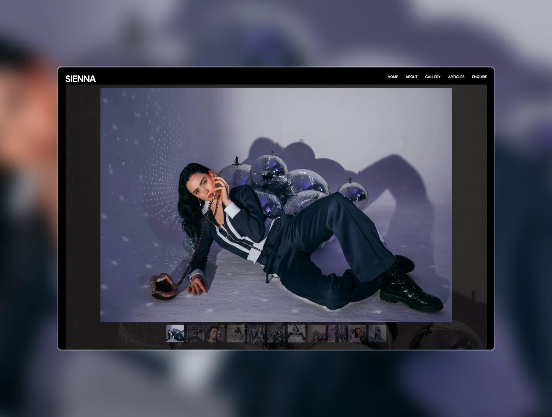 Sienna - A Sleek Portfolio for Photographer & Creatives 6