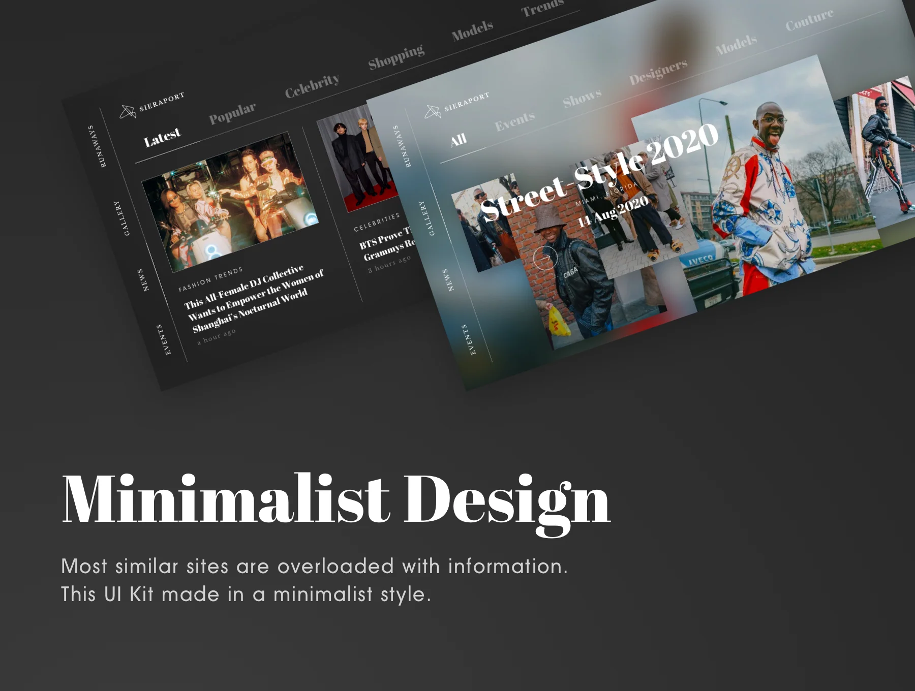 Sieraport Events UI Kit 4