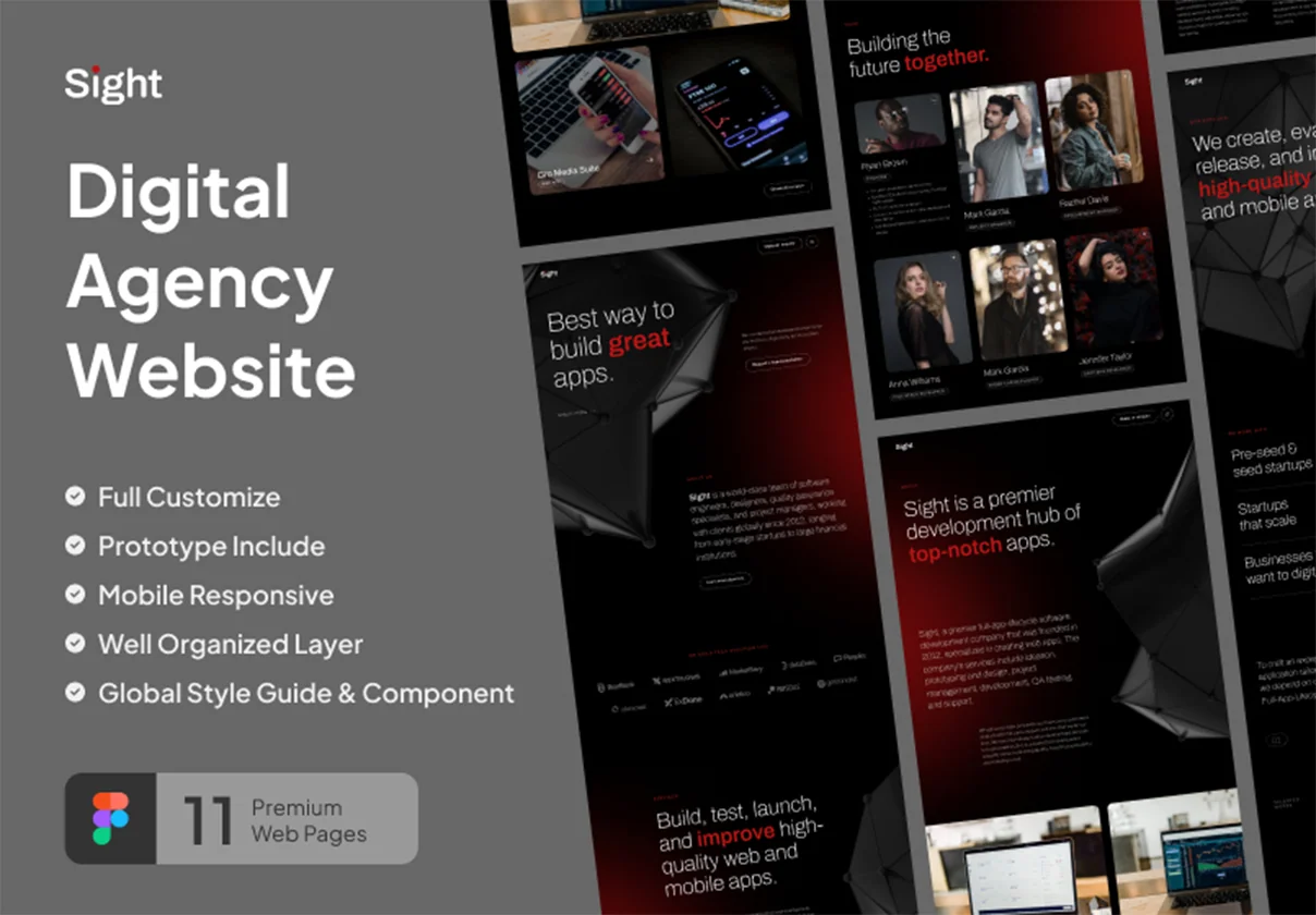 Sight - Software Developer Agency Website