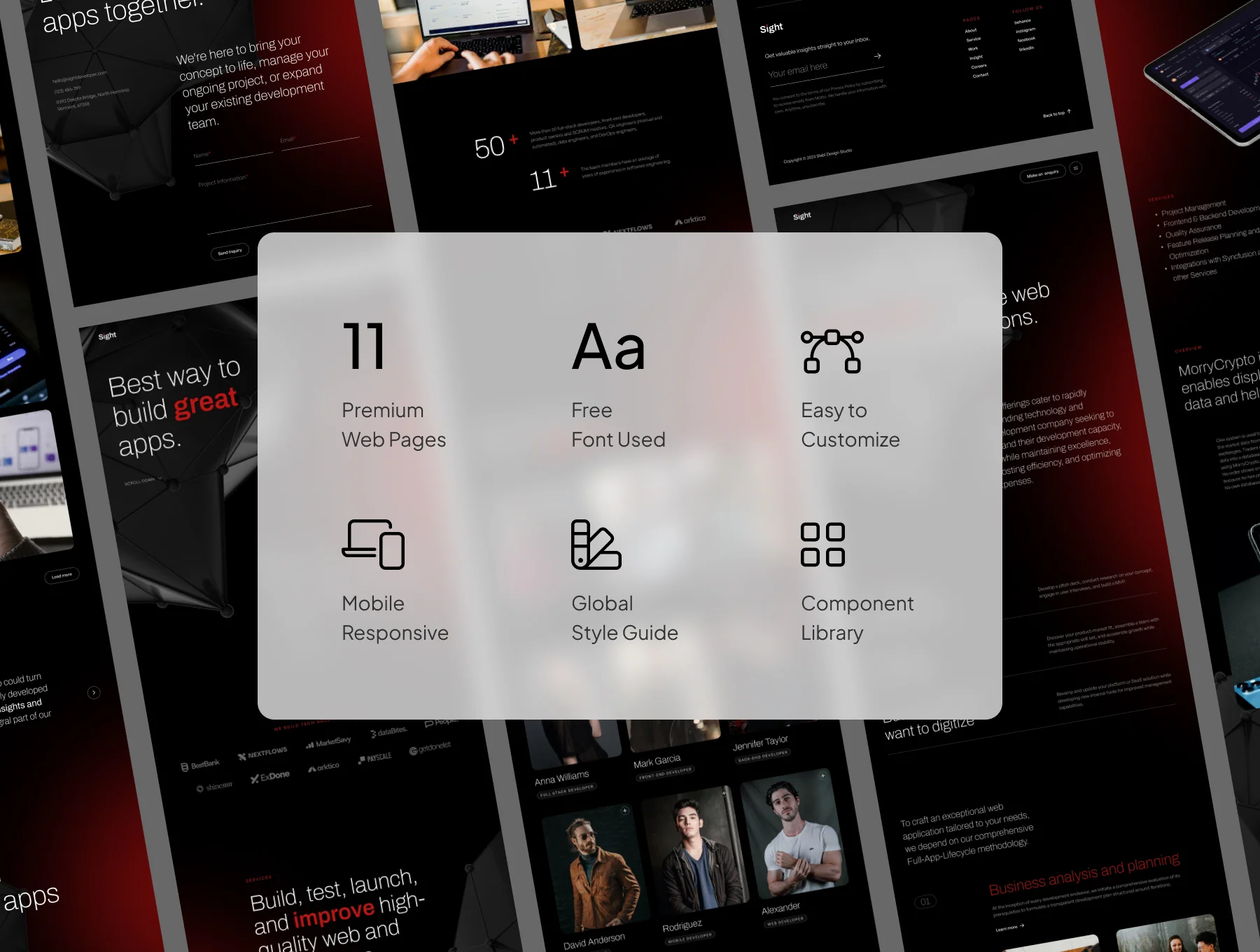 Sight - Software Developer Agency Website 2