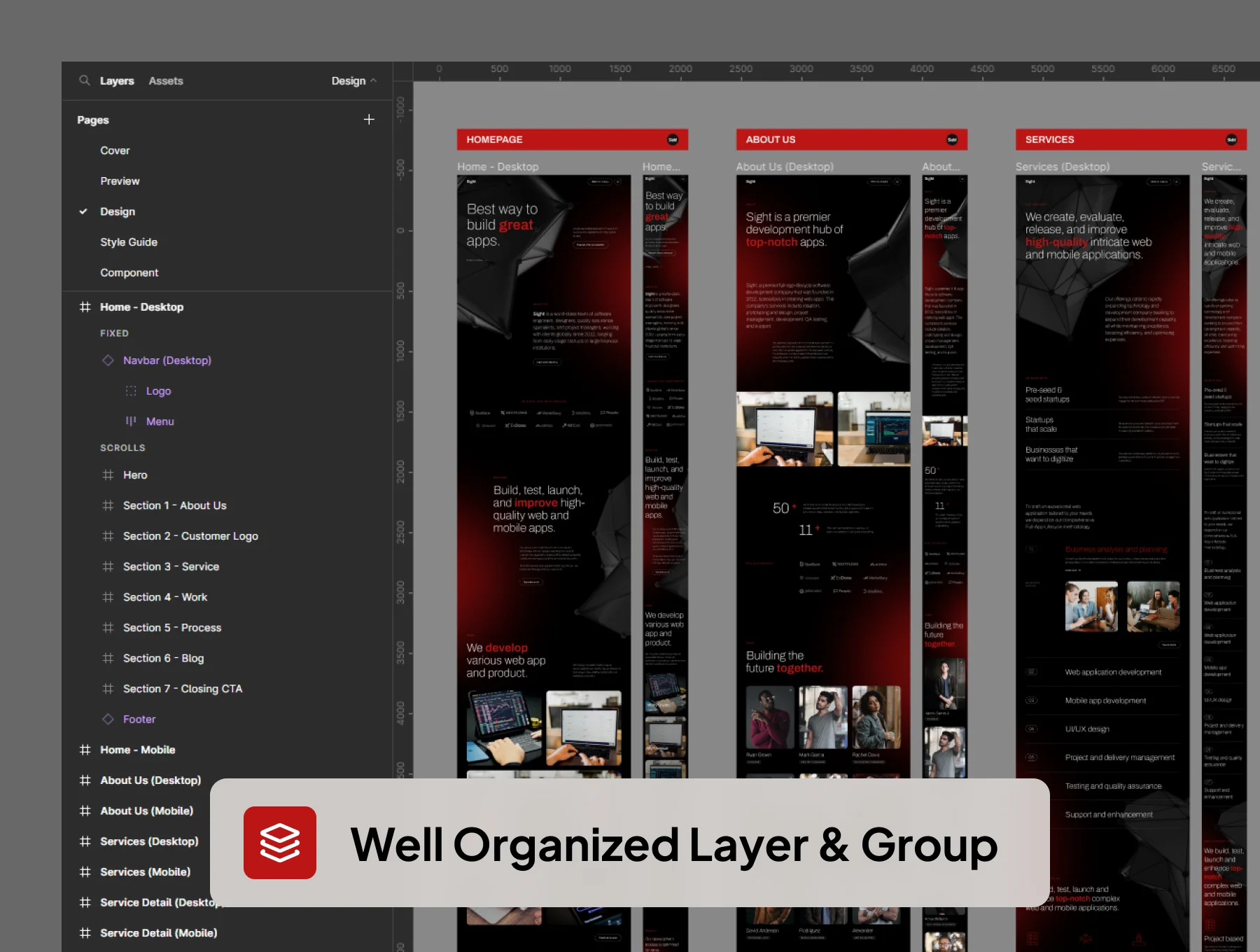 Sight - Software Developer Agency Website 6