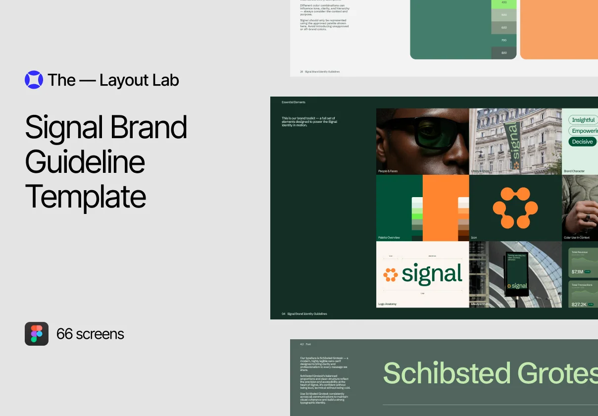 Signal Brand Guideline Template