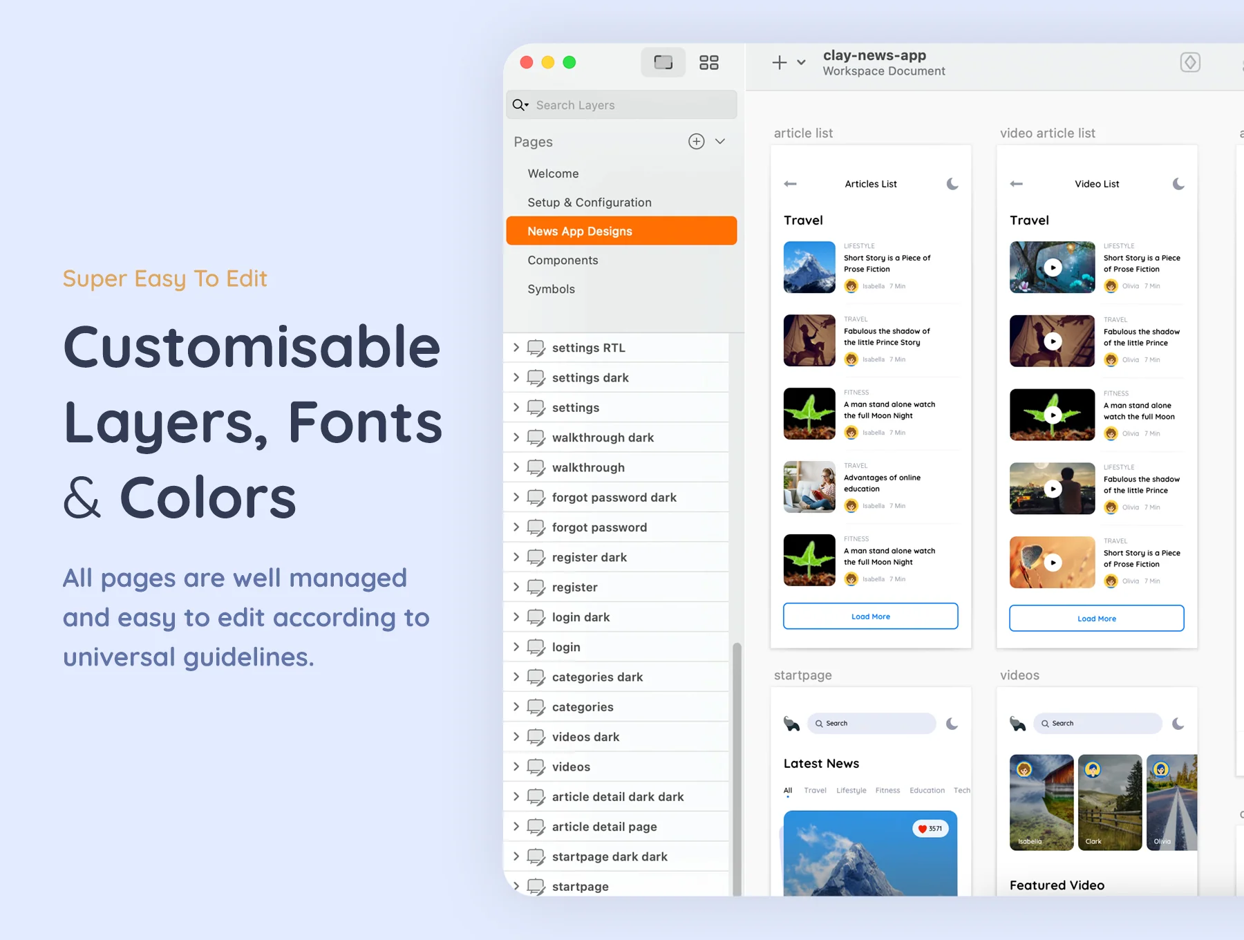 Signal - News Publishing App Template 4