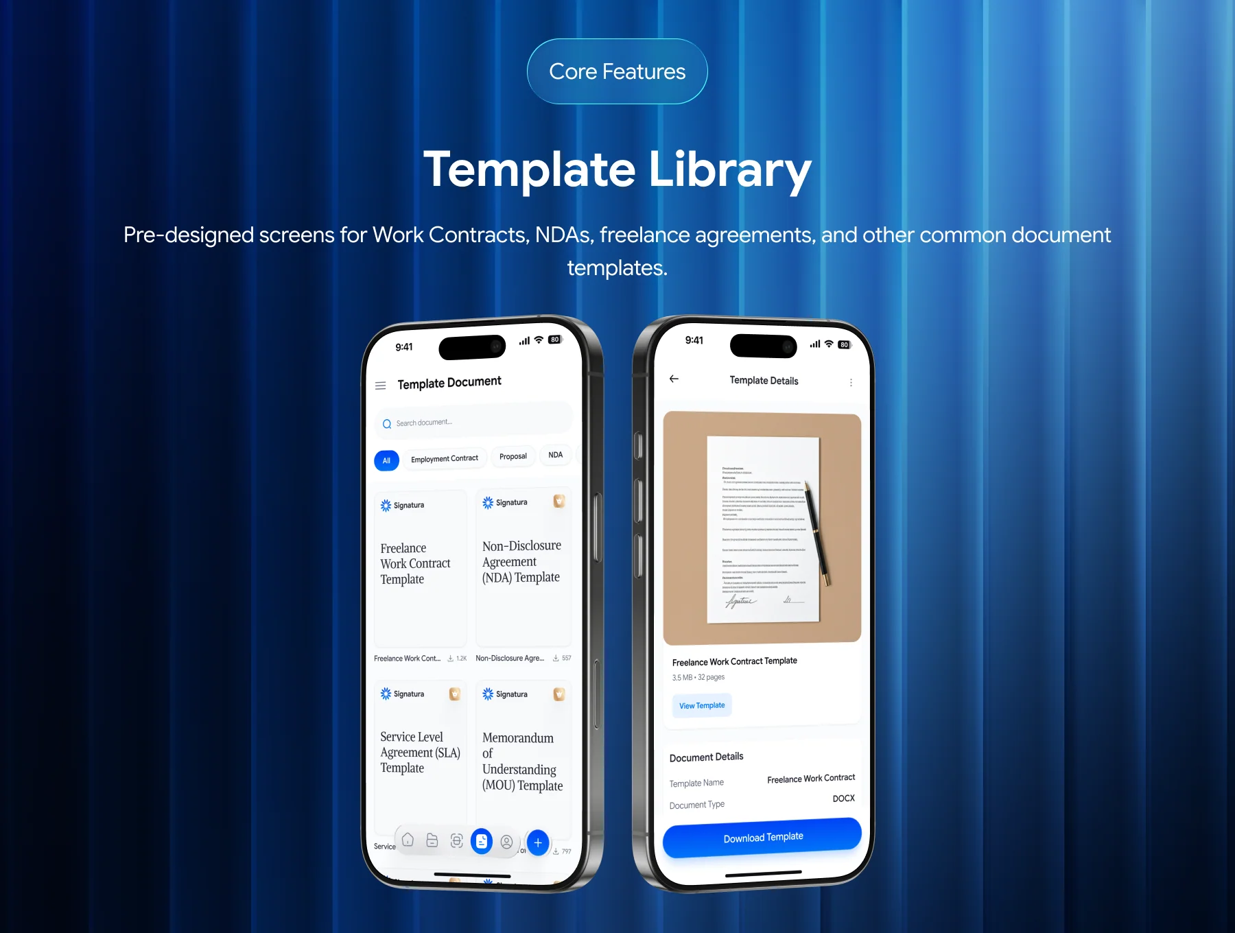 Signatura - Digital Signature App UI Kit 7