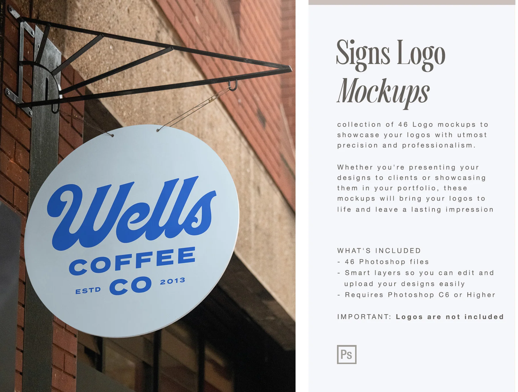 Signs Logo Mockup