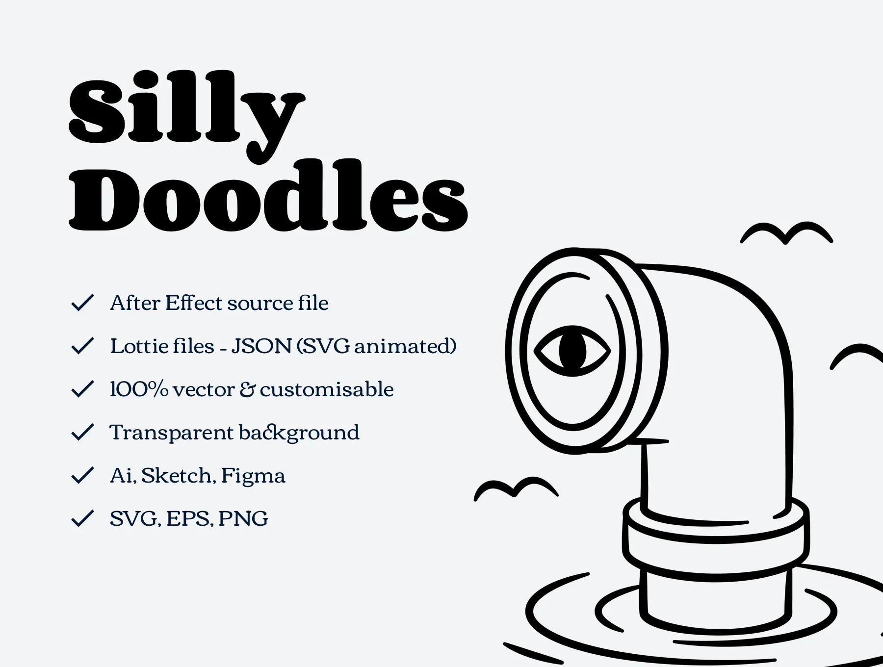 Silly Doodles Animated Illustrations