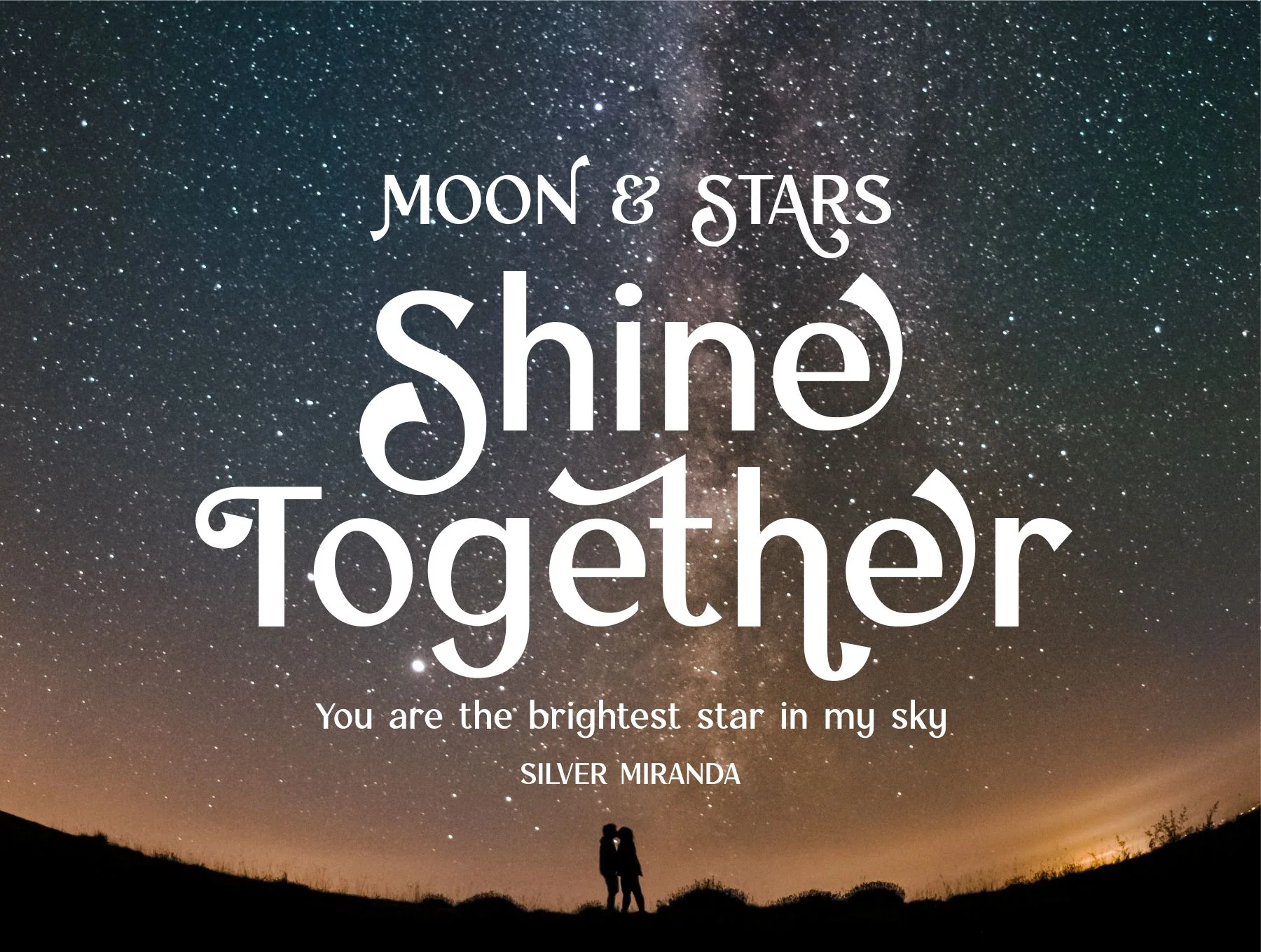 Silver Miranda Font 5