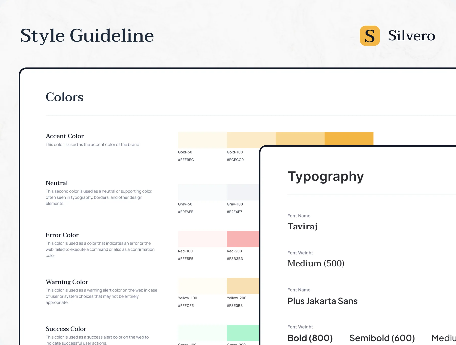 Silvero - Landing Page UI KIT 3