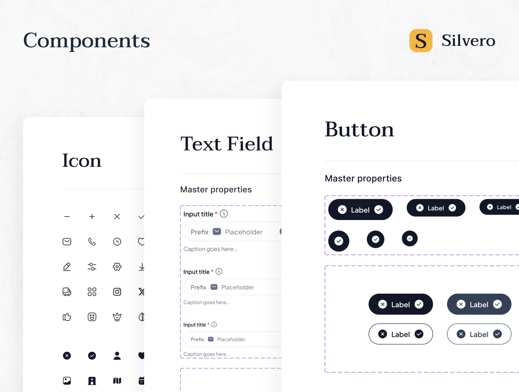 Silvero - Landing Page UI KIT 4