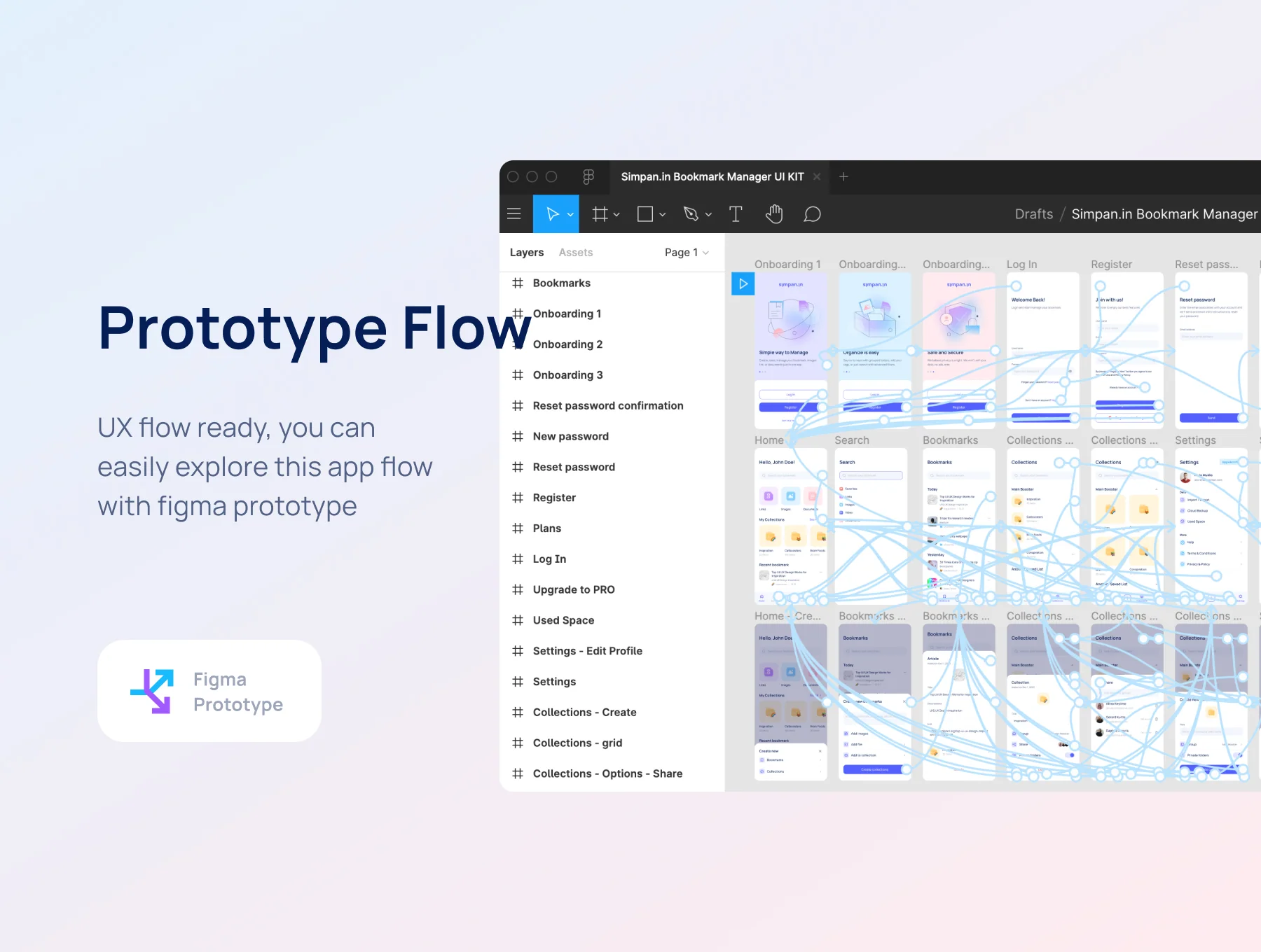Simpanin Bookmark Manager App Ui Kit 4