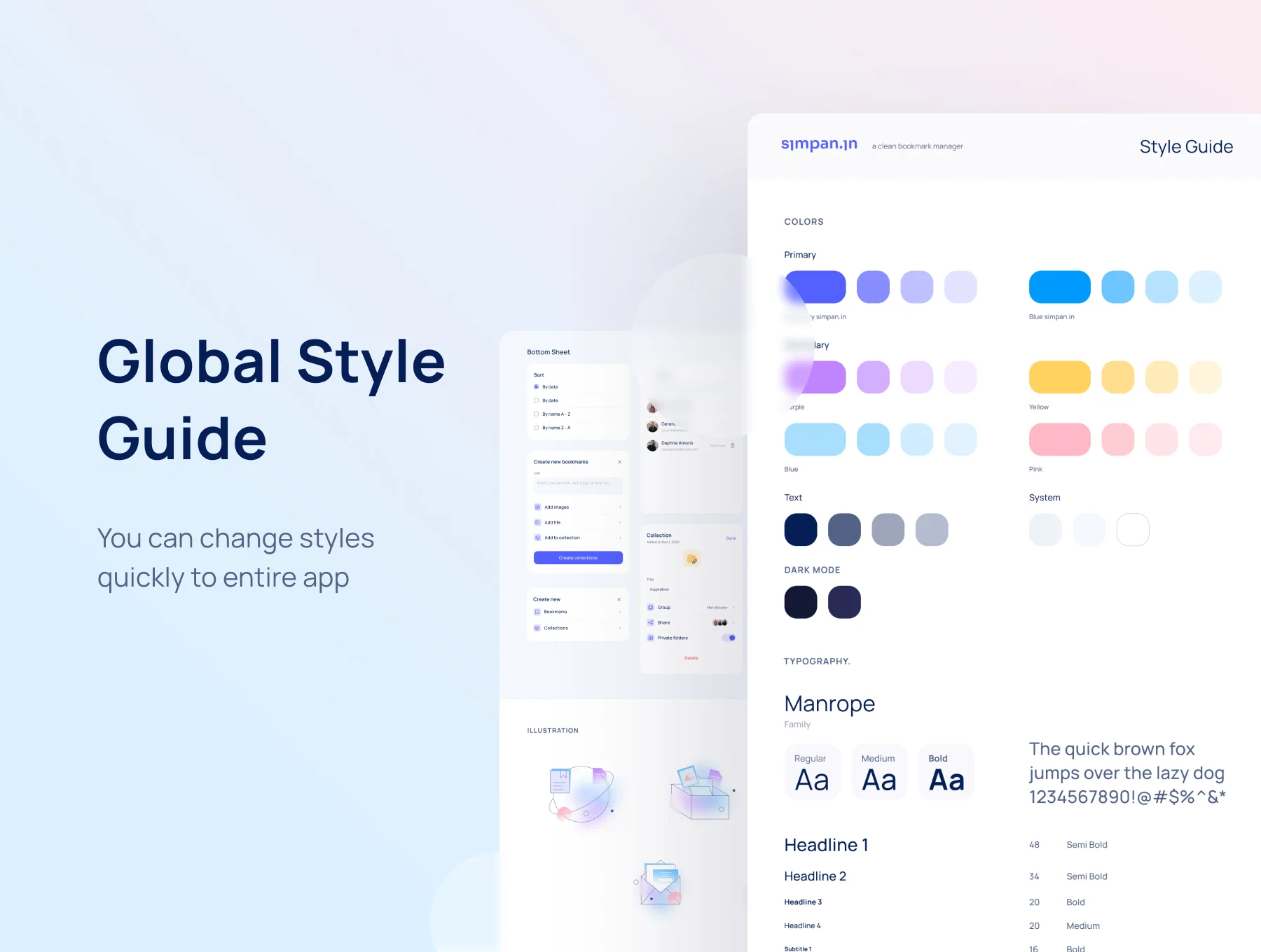 Simpanin Bookmark Manager App Ui Kit 5