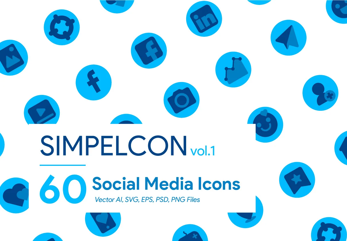 Simpelcon - Social Media Set