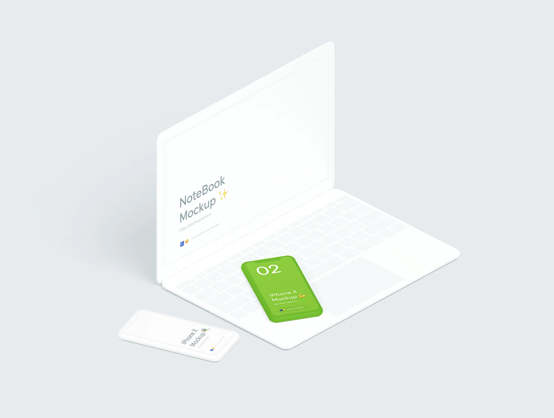 Simple Mockups Bundle 4