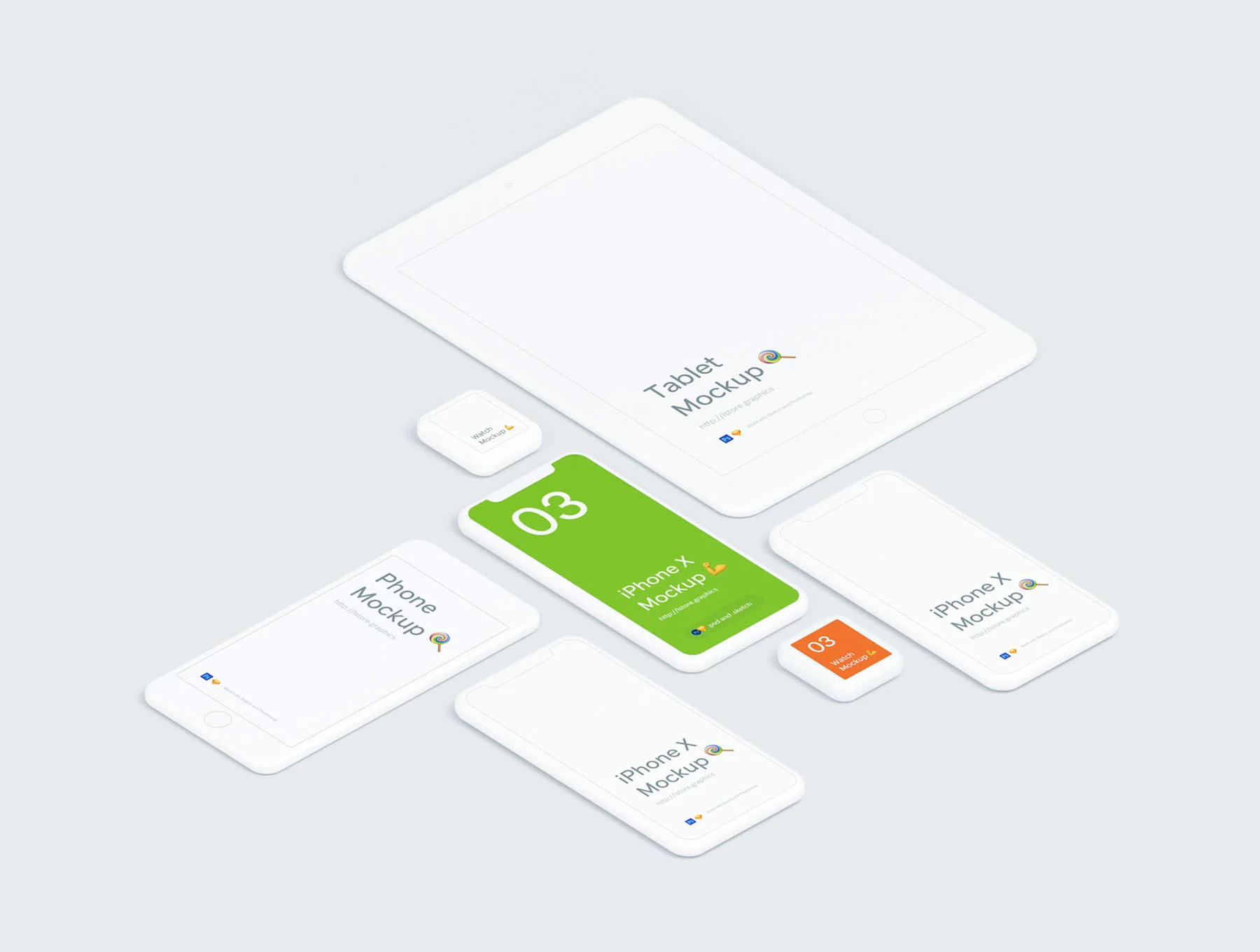Simple Mockups Bundle 7
