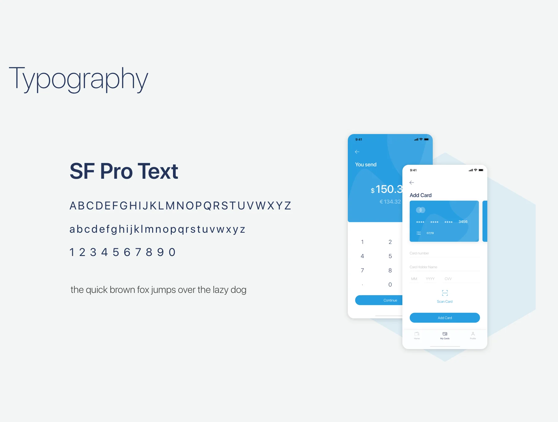 Simple Wallet App UI UX Kit 3